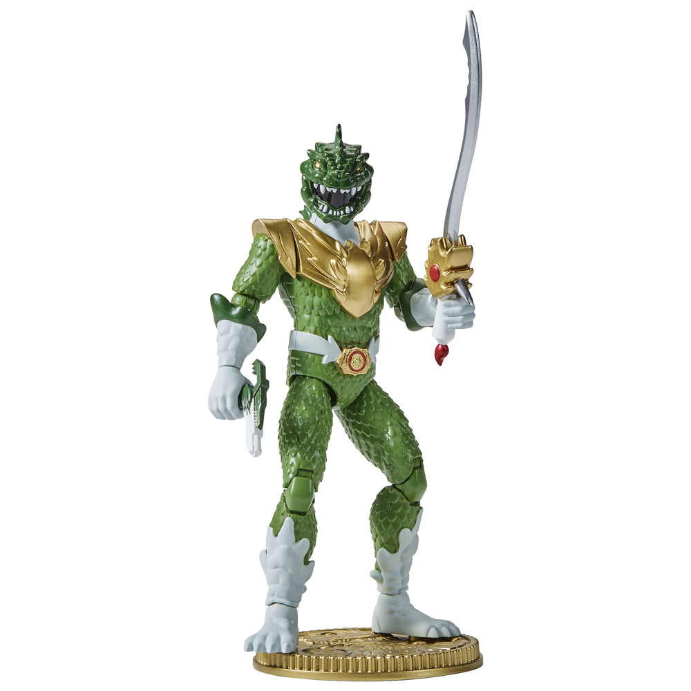 Power Rangers x Godzilla Kaiju Ranger 5 Inch Action Figure - Green Godzilla toy.