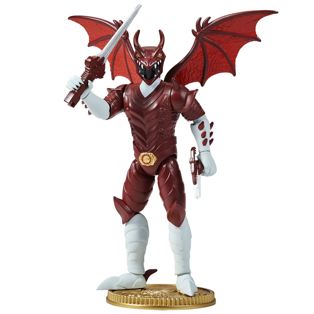 Power Rangers x Godzilla Kaiju Ranger 5 Inch Action Figure - Red Rodan toy.