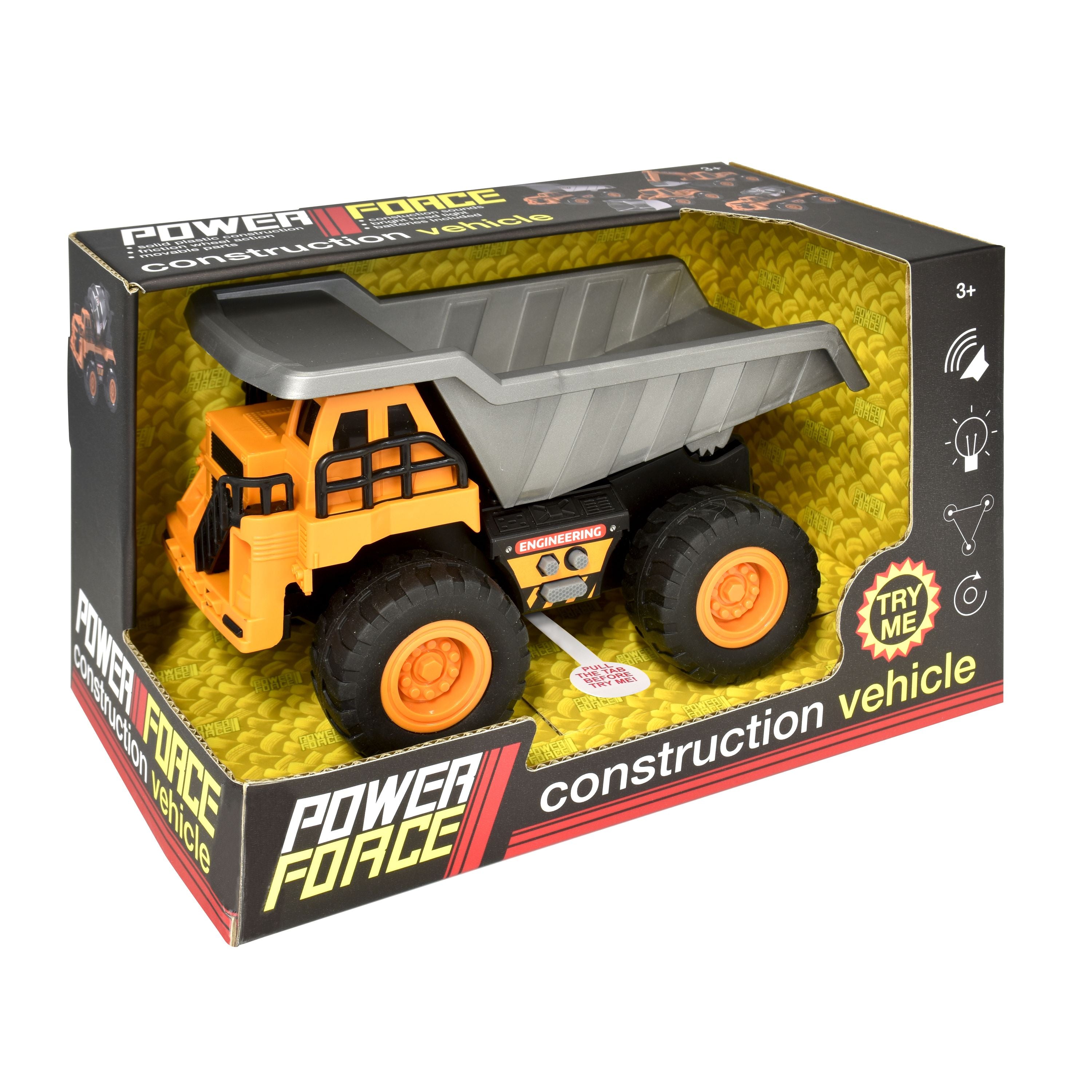 Power Force Construction Vehicle Dump Truck