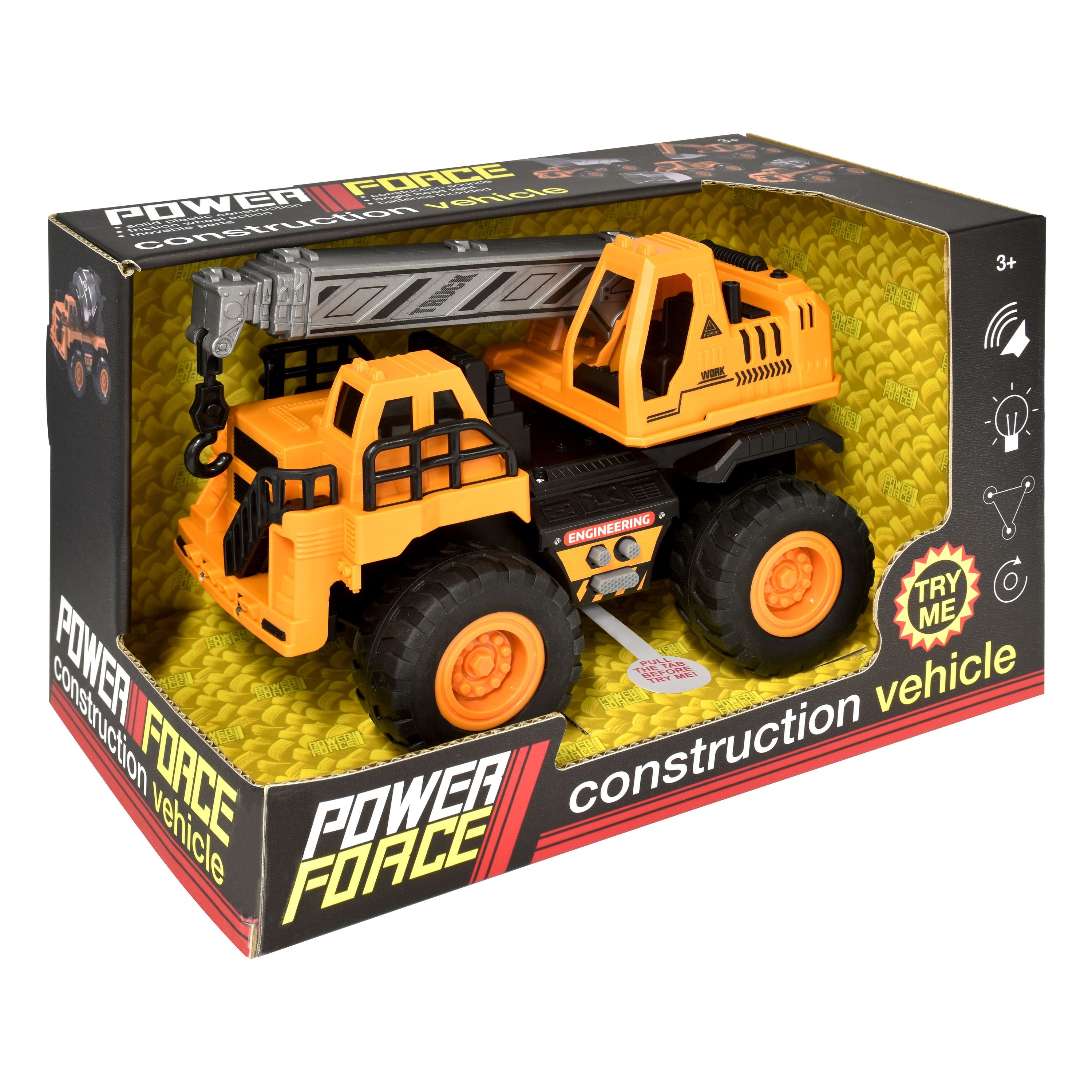 Power Force Construction Vehicle Crane
