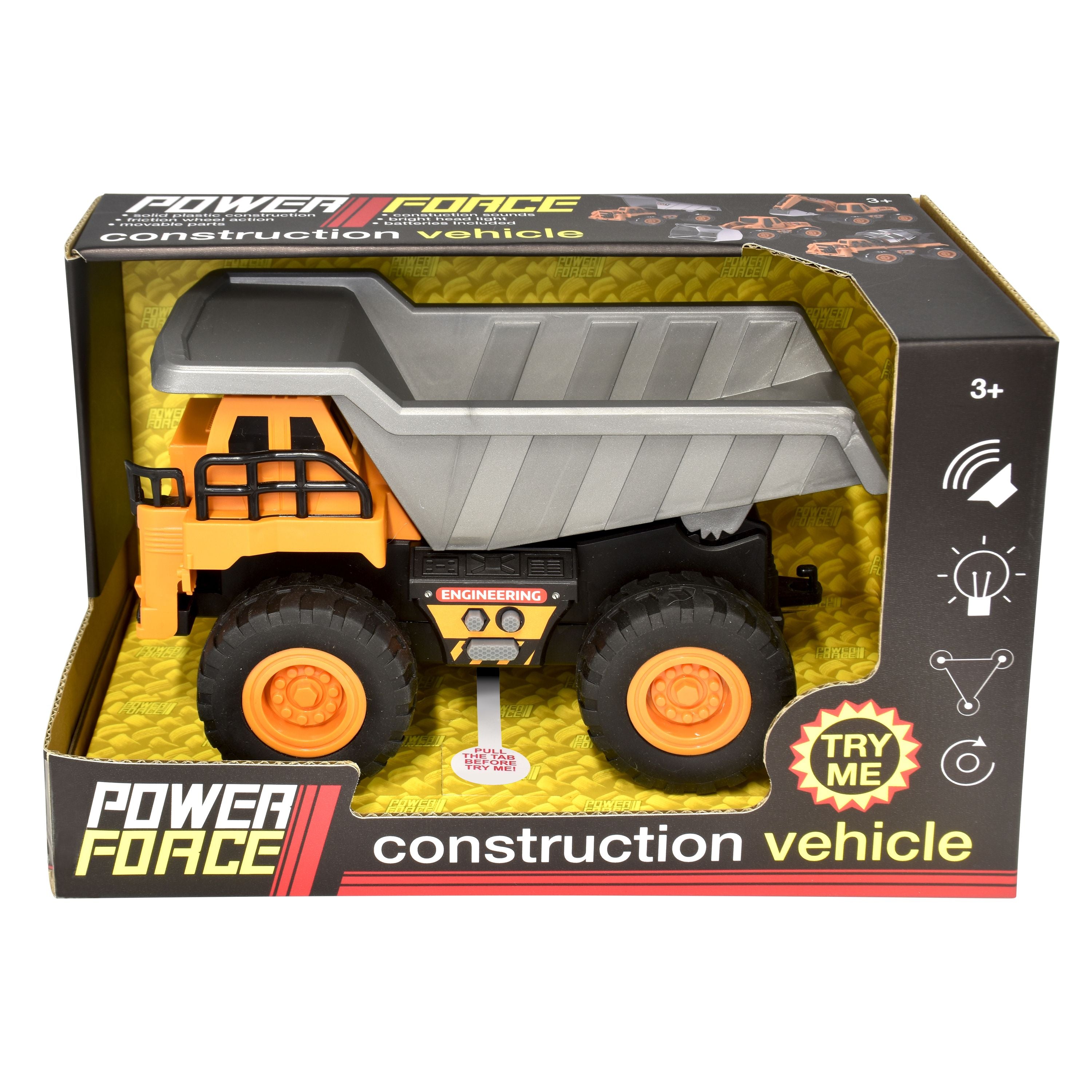Power Force Construction Vehicle Dump Truck