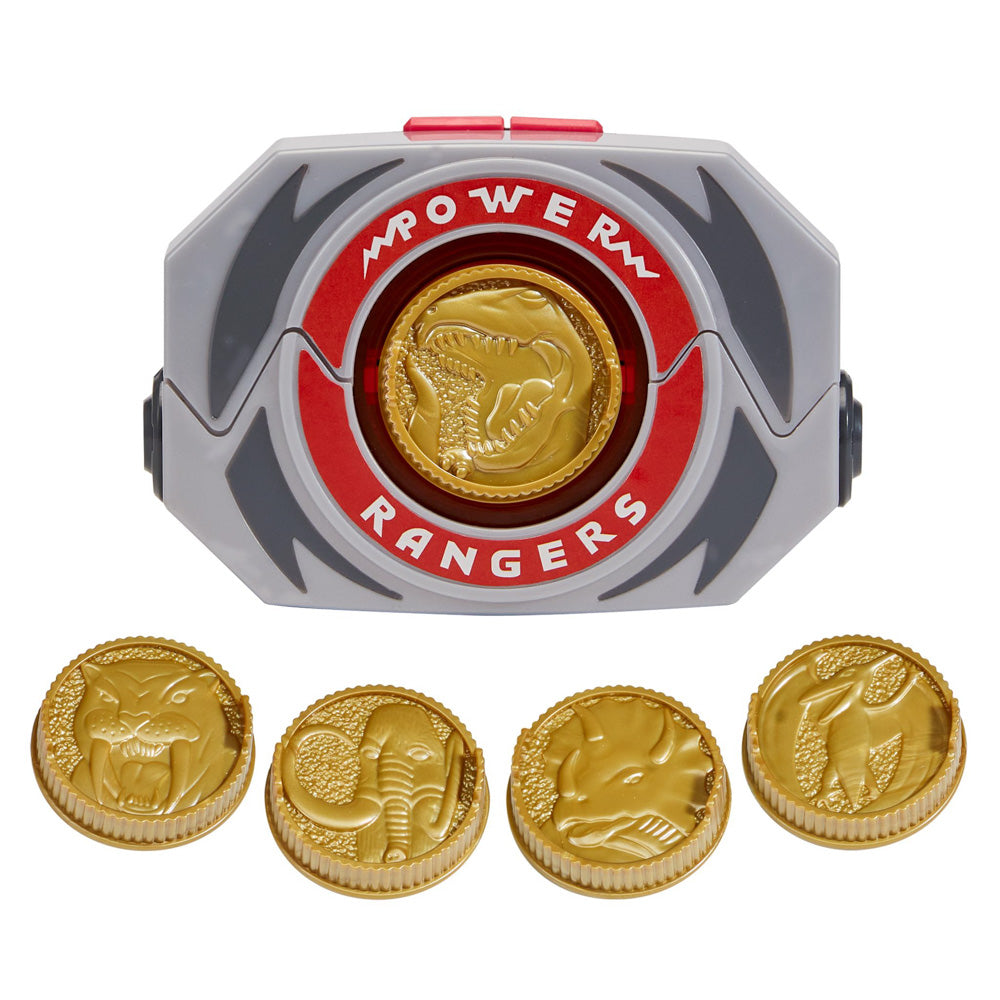 Coins in the Power Rangers Mighty Morphin Power Morpher Deluxe Buckle