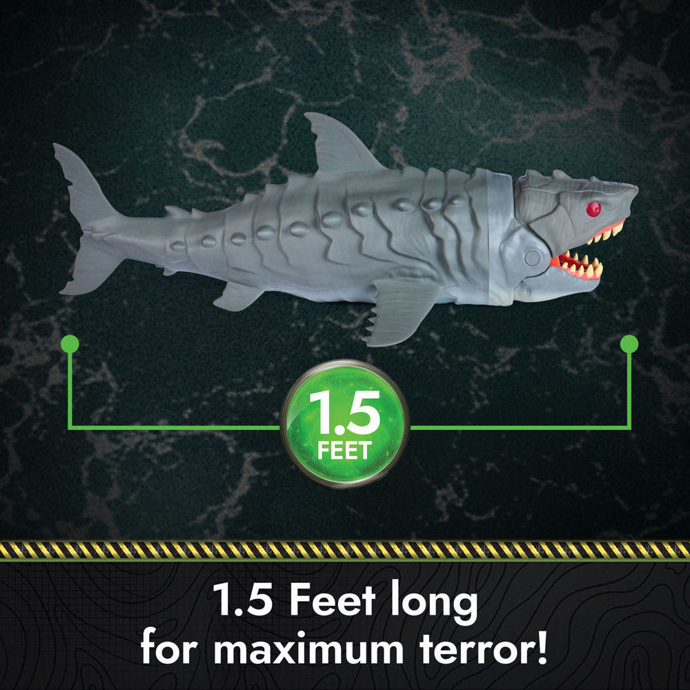 Primal Hatch Megalodon shark egg toy.