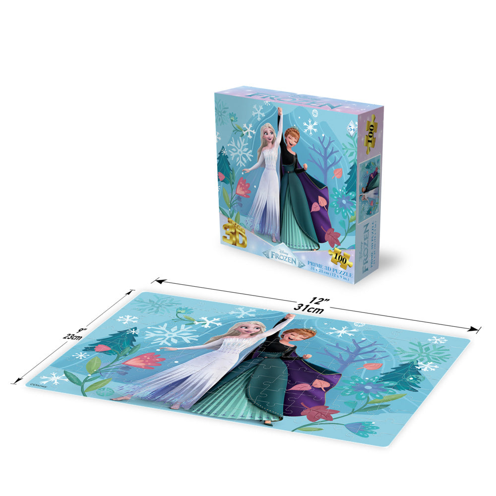 Prime 3D Disney Frozen 100 Piece Puzzle - Toyworld NZ