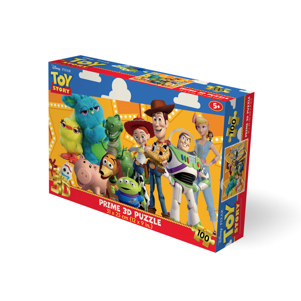 Prime 3D Disney Toy Story 100 Piece Puzzle - Orange Star - Toyworld NZ