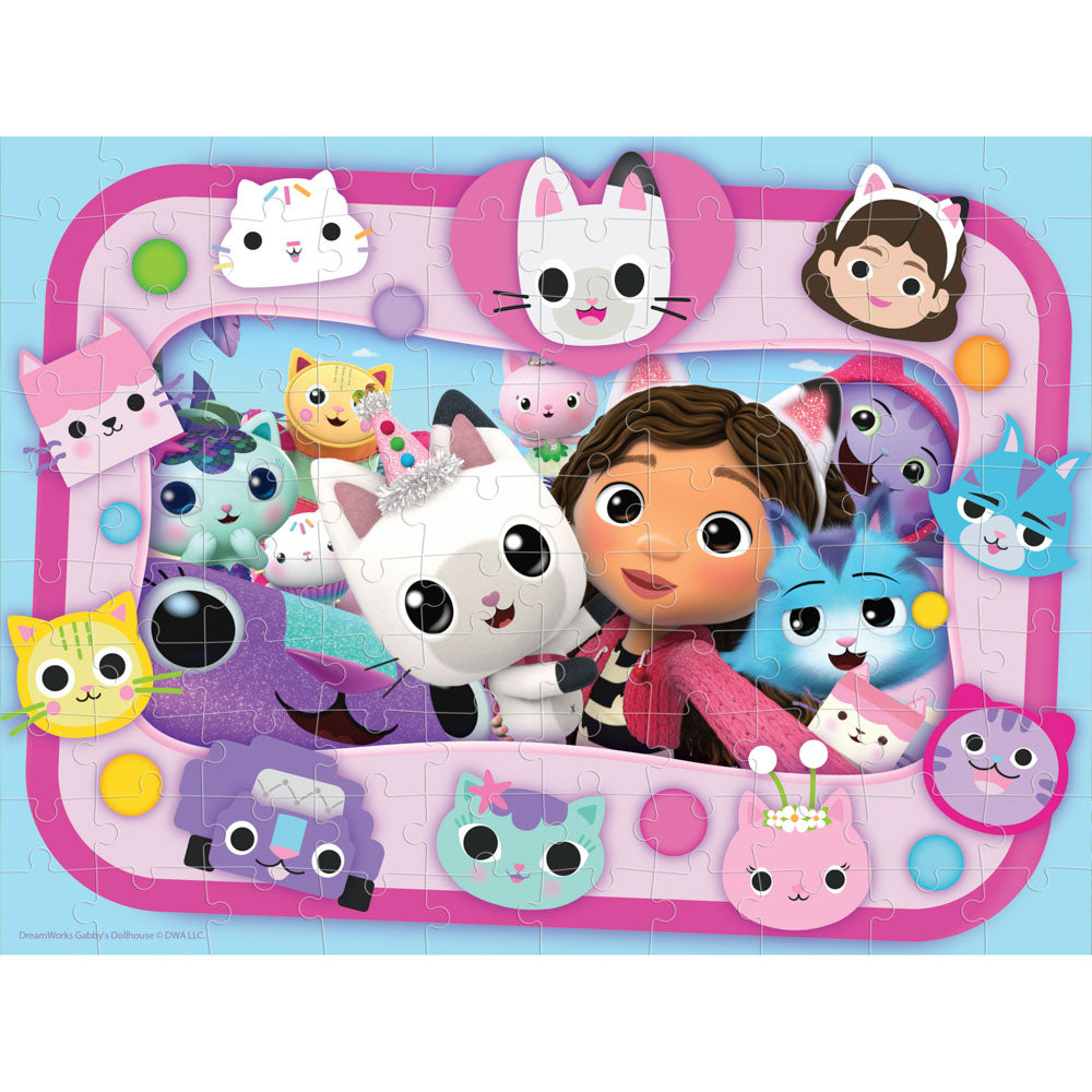 Prime 3D Gabby's Dollhouse 100 Piece jigsaw Puzzle - Toyworld NZ