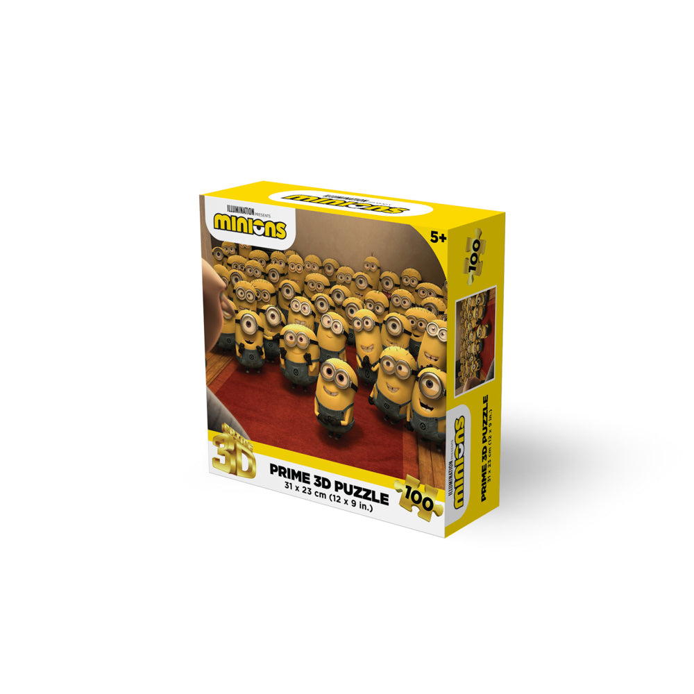 Prime 3D Illumination's Minions 100 Piece Jigsaw Puzzle - Crowd