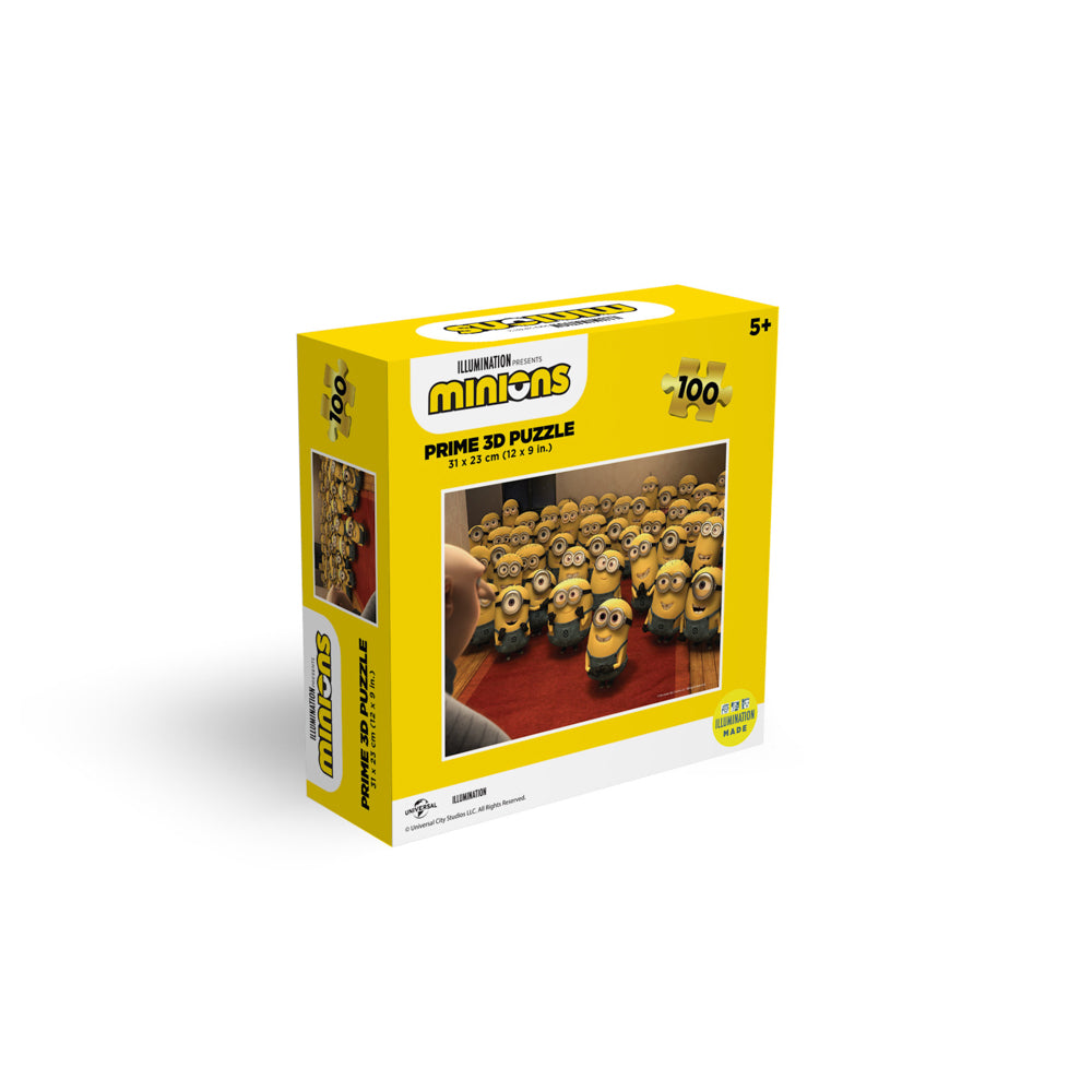 Prime 3D Illumination's Minions 100 Piece Jigsaw Puzzle - Crowd