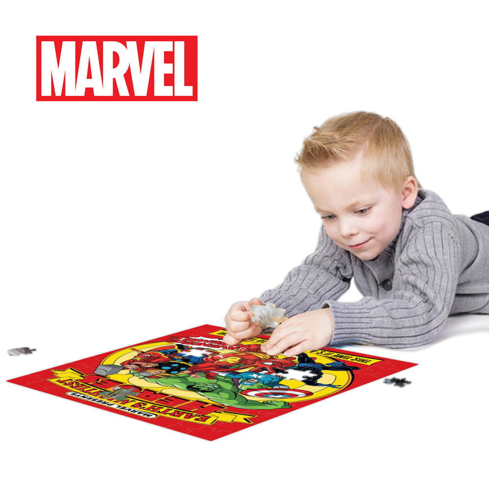Prime 3D Marvel Avengers 100 Piece Jigsaw Puzzle - Toyworld NZ