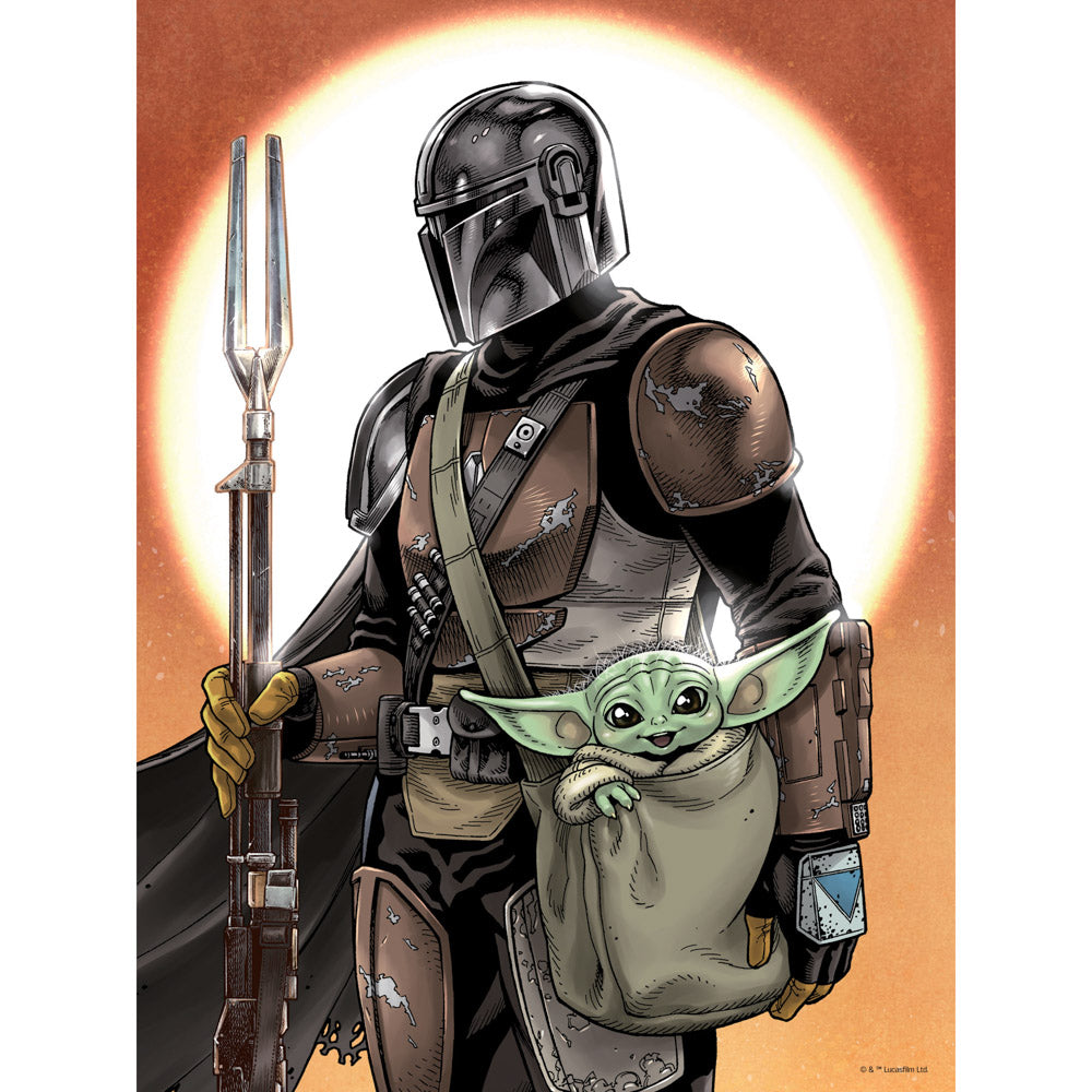 Prime 3D Star Wars The Mandalorian 100 Piece Jigsaw Puzzle