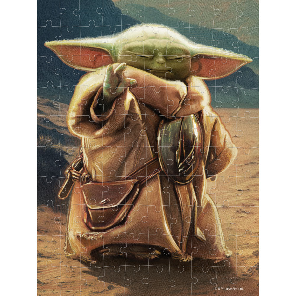Prime 3D Star Wars The Mandalorian & Grogu 100 Piece Jigsaw Puzzle - Toyworld NZ