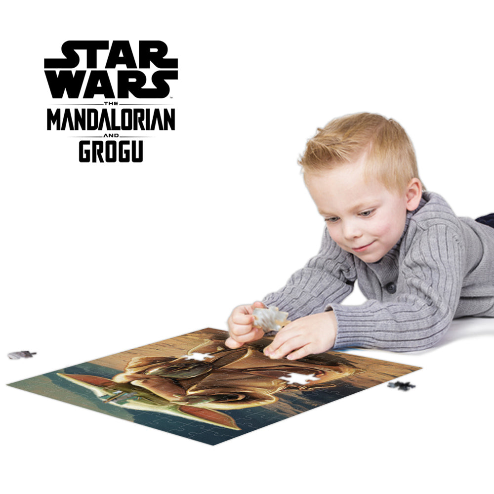 Prime 3D Star Wars The Mandalorian & Grogu 100 Piece Jigsaw Puzzle - Toyworld NZ