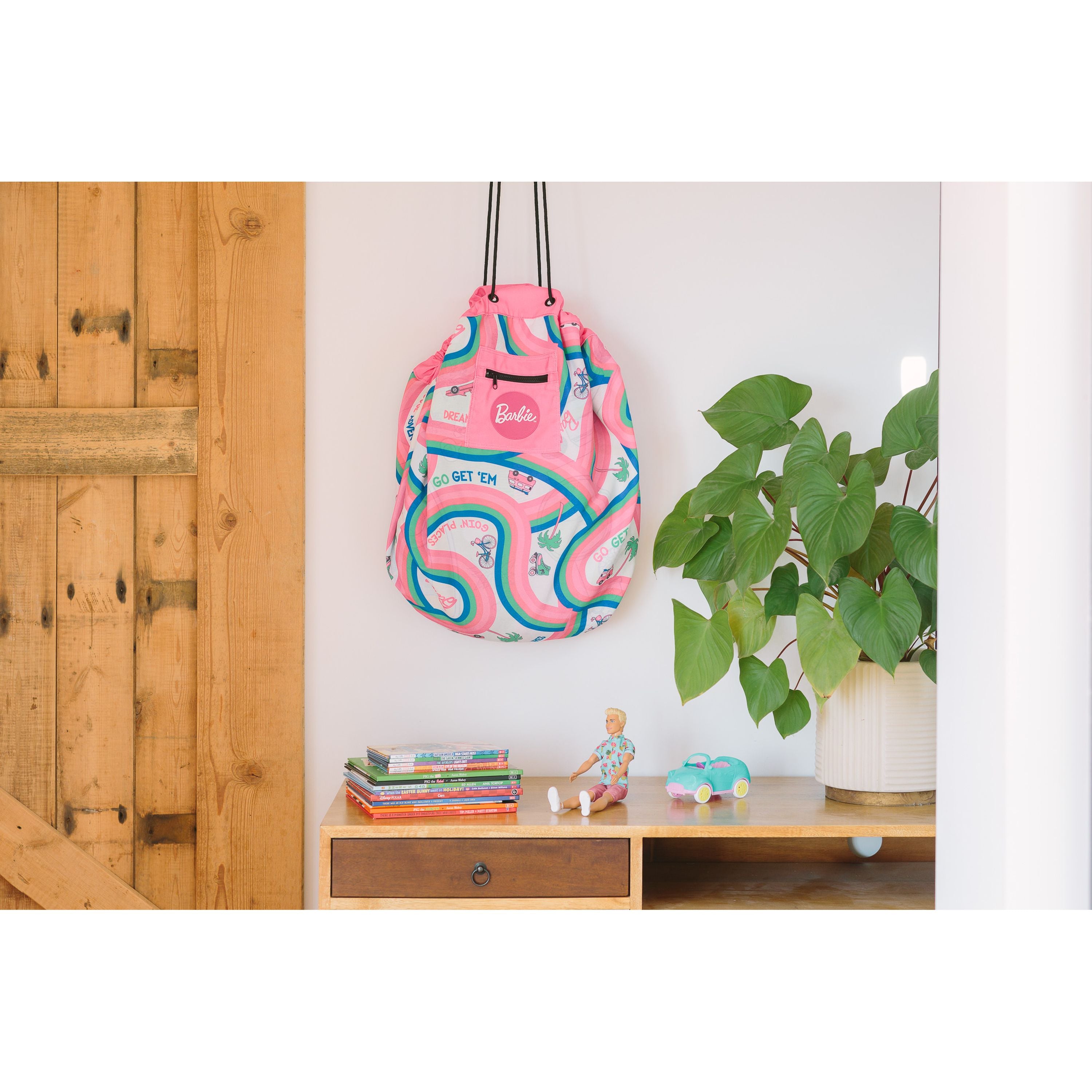 Barbie Malibu Play Pouch Toy Storage Bag & Mat