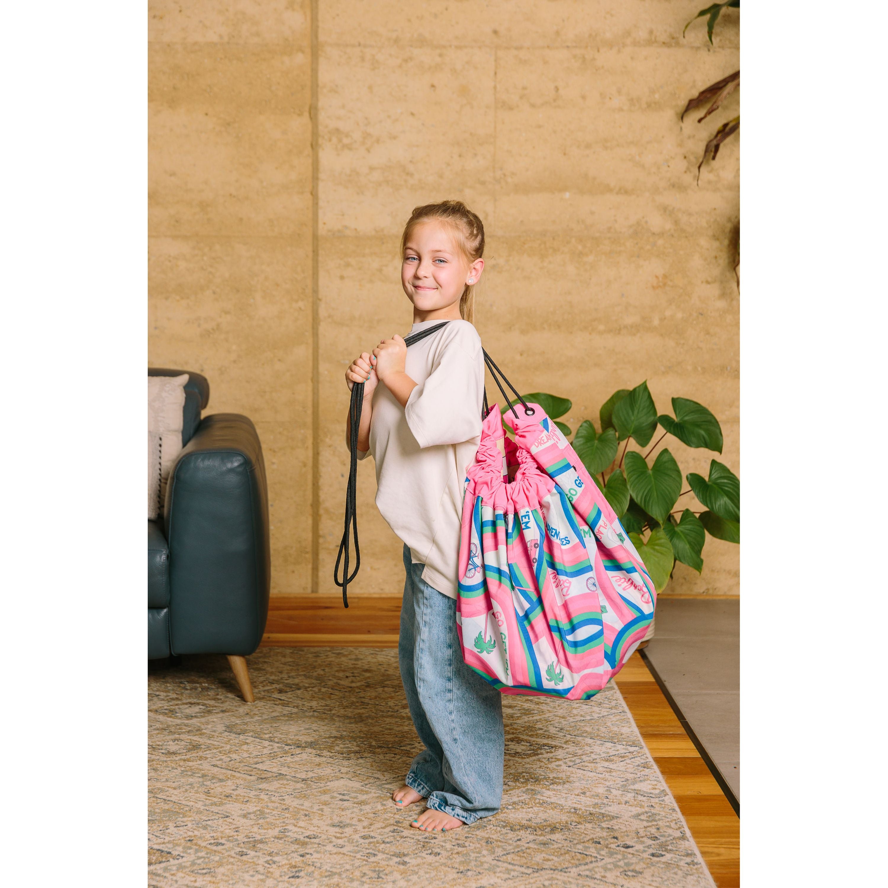 Barbie Malibu Play Pouch Toy Storage Bag & Mat