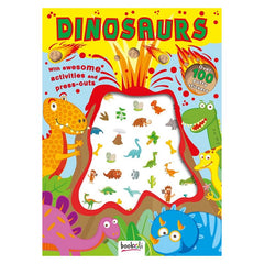 Bookoli Puffy Stickers Book Dinosaurs