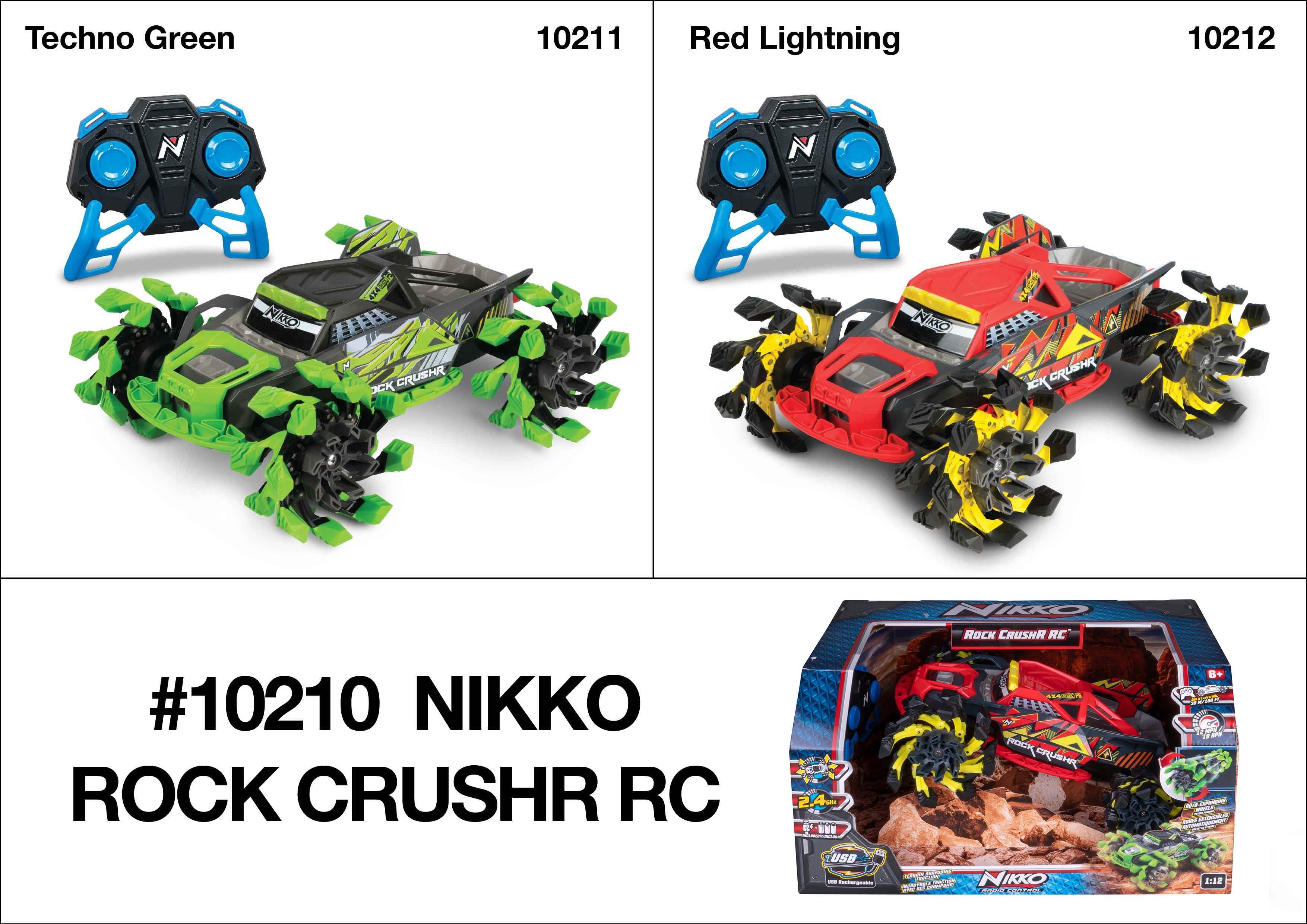 Nikko 1:12 Radio Control Rock Crushr Assorted Styles