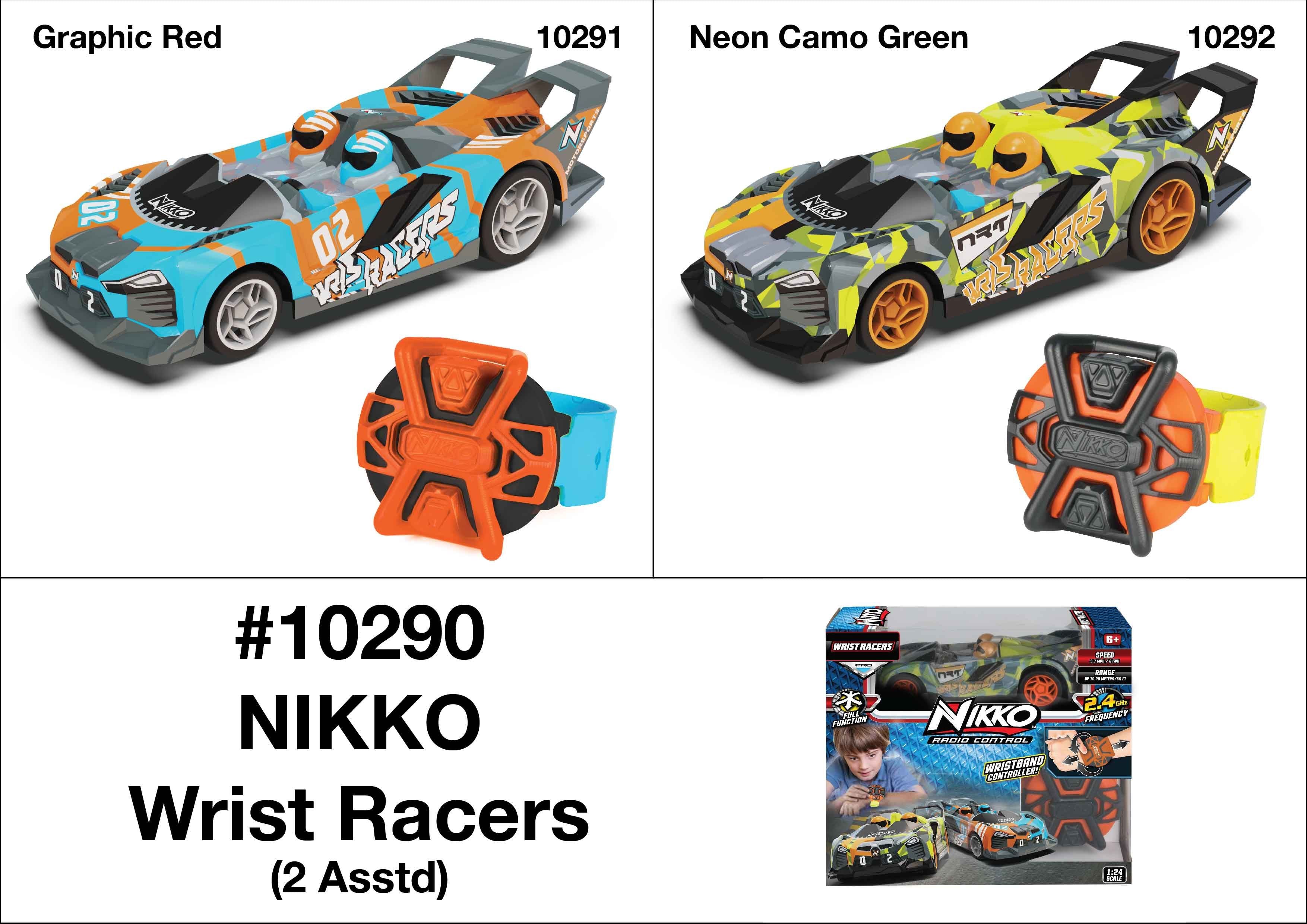 Nikko Radio Control Wrist Racers Assorted Styles