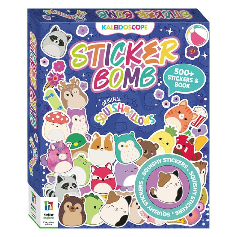 Kaleidoscope Sticker Bomb Squishmallows