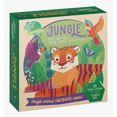 TOUCH AND FEEL ECO-FRIENDLY PUZZLE JUNGLE