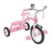 Radio Flyer Classic Dual Deck Tricycle Pink