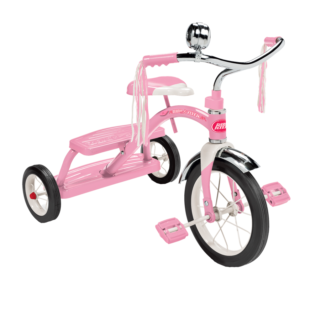 Radio Flyer Classic Dual Deck Tricycle Pink Toyworld NZ