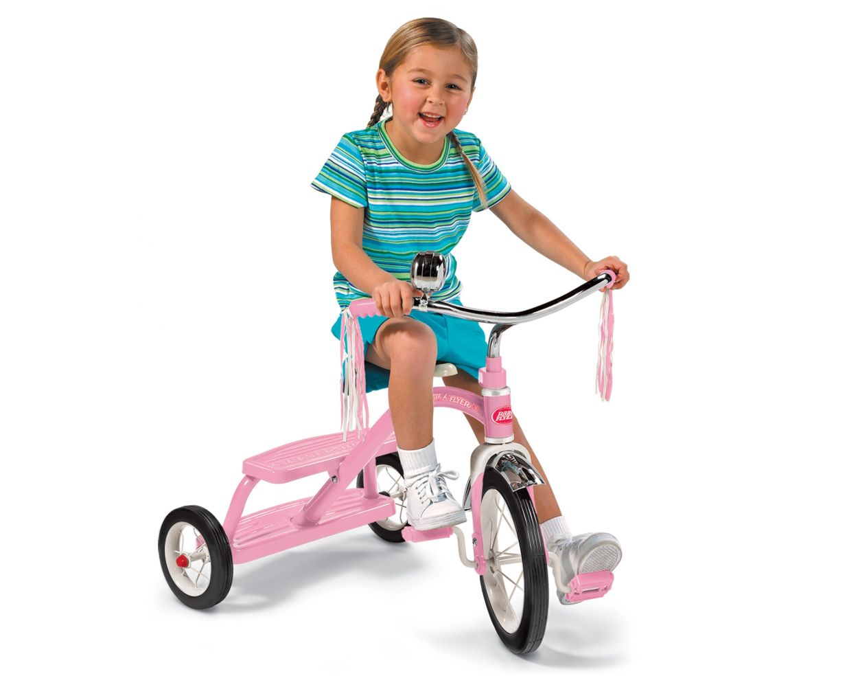 Radio Flyer Classic Dual Deck Tricycle Pink