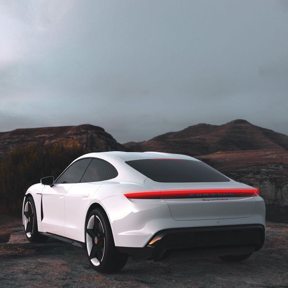 Sharper Image RC Porsche Taycan Turbo