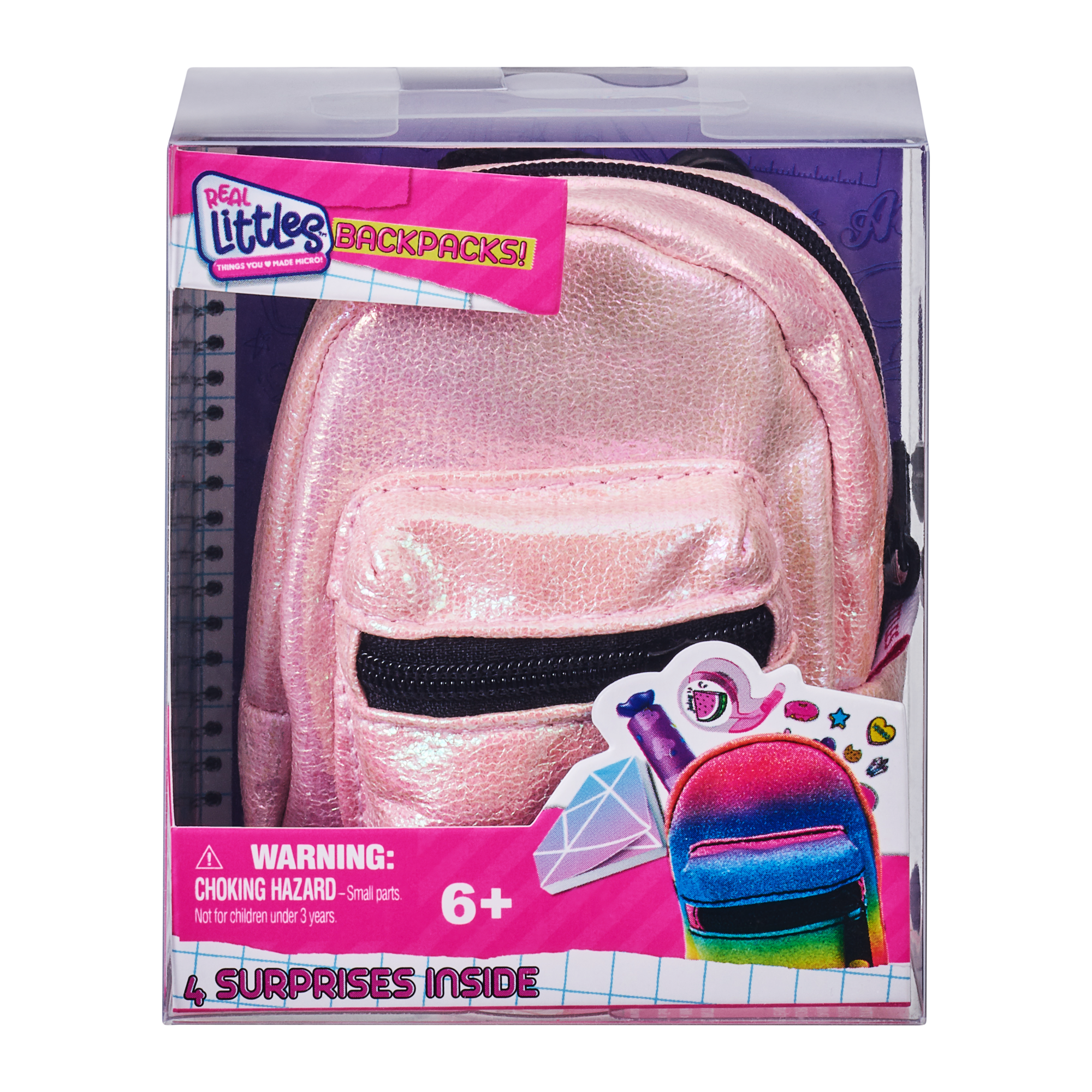 Real Littles Single Backpacks Assorted Styles