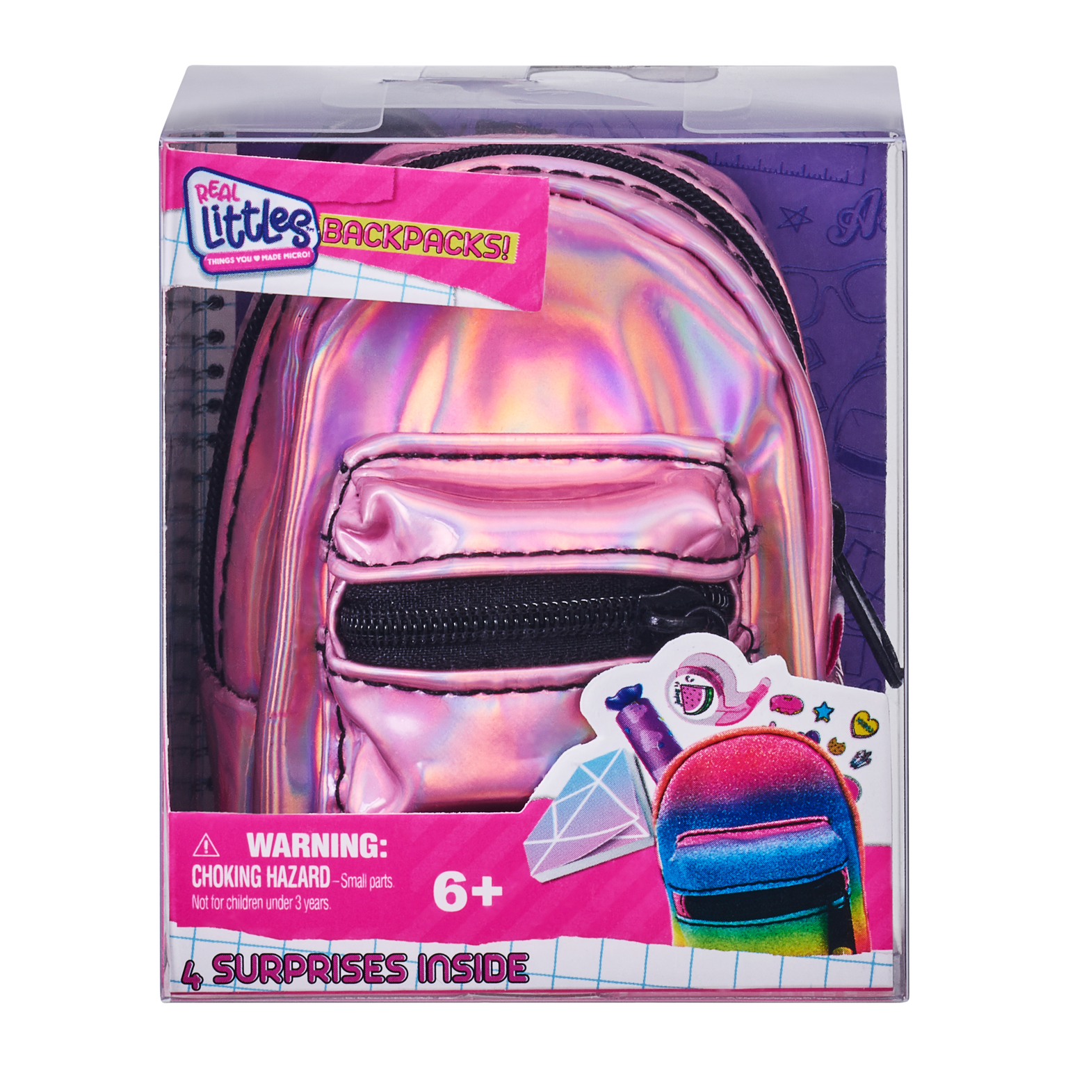 Real Littles Single Backpacks Assorted Styles