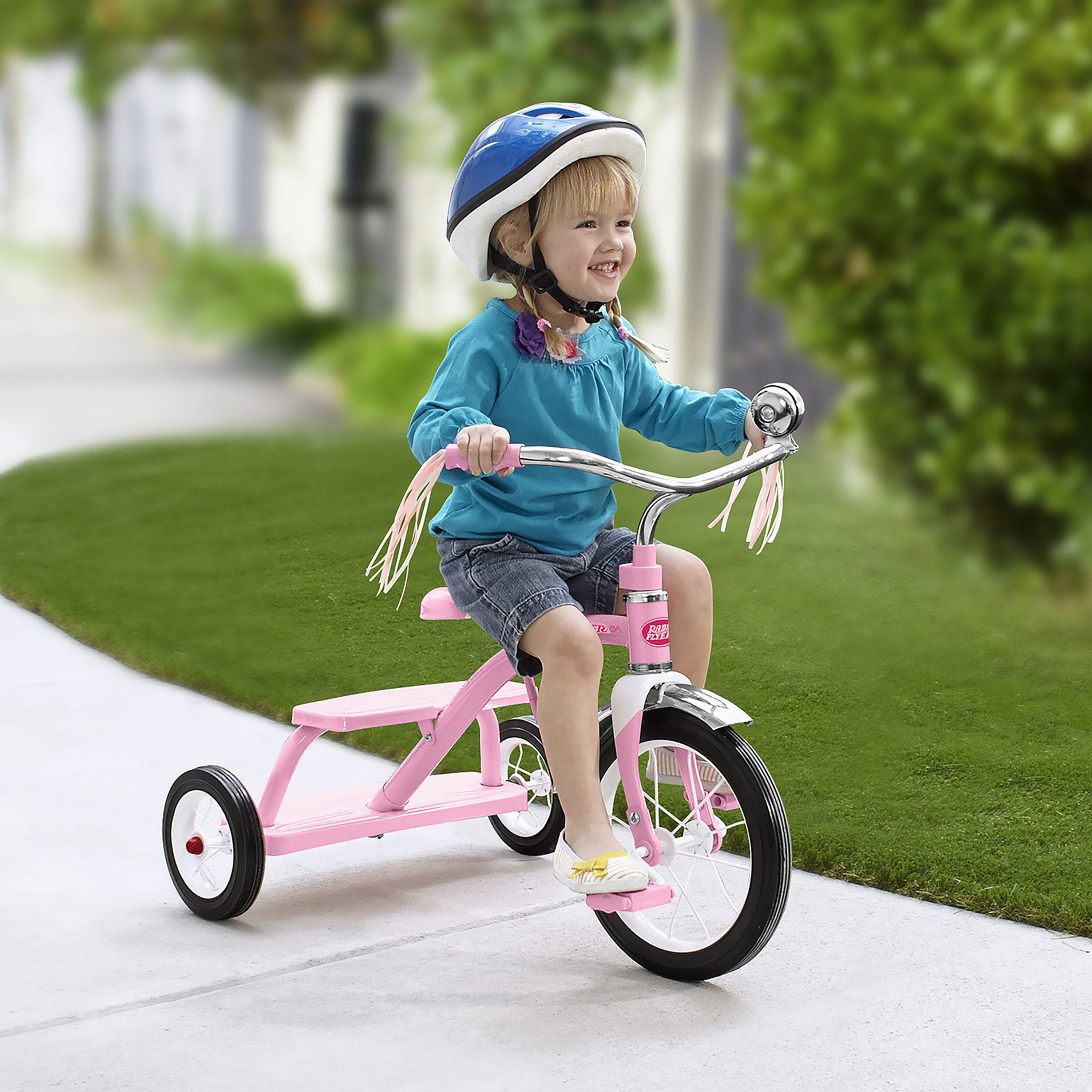Radio Flyer Classic Dual Deck Tricycle - Pink