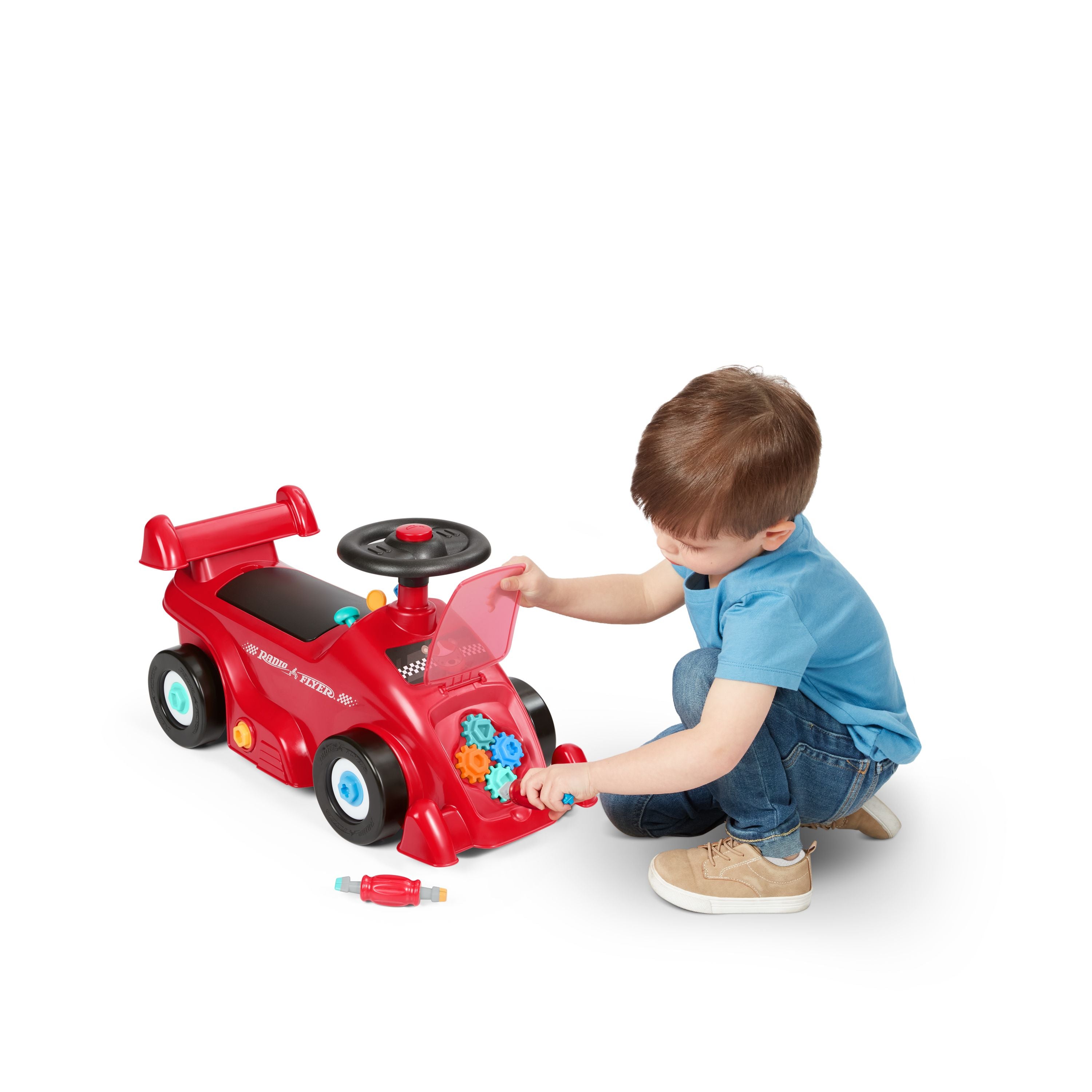 Radio Flyers Pit Stop Play Ride On