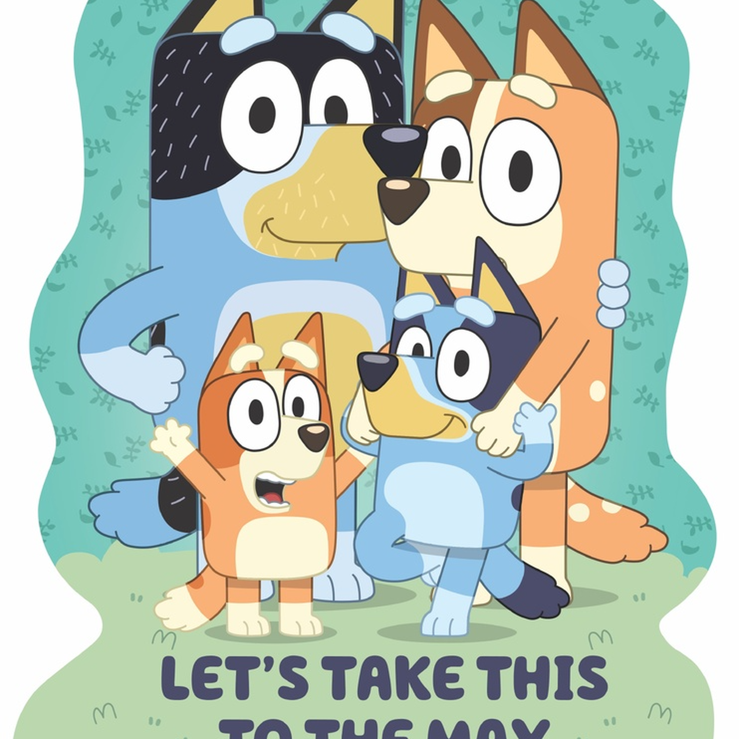 Ravensburger Bluey Lets Do This Shape 4 Pack Jigsaw Puzzle