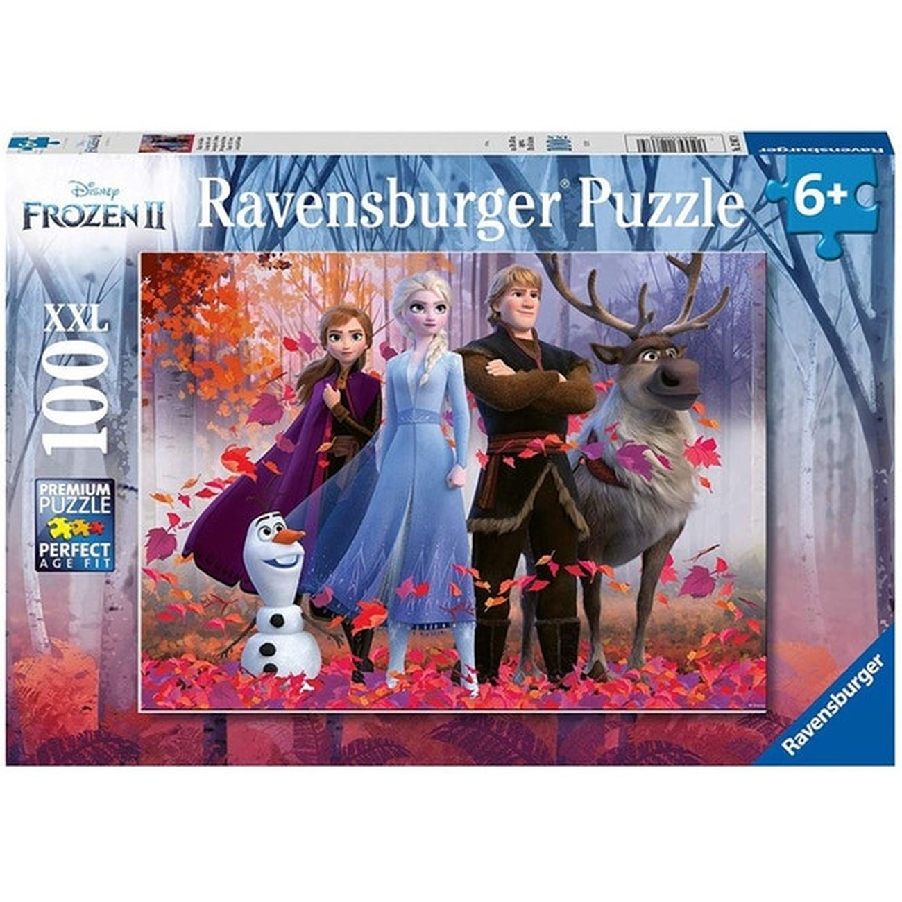 Ravensburger Disney Frozen II Magic Of The Forest XXL Glitter 100 Piece Jigsaw Puzzle - Toyworld NZ