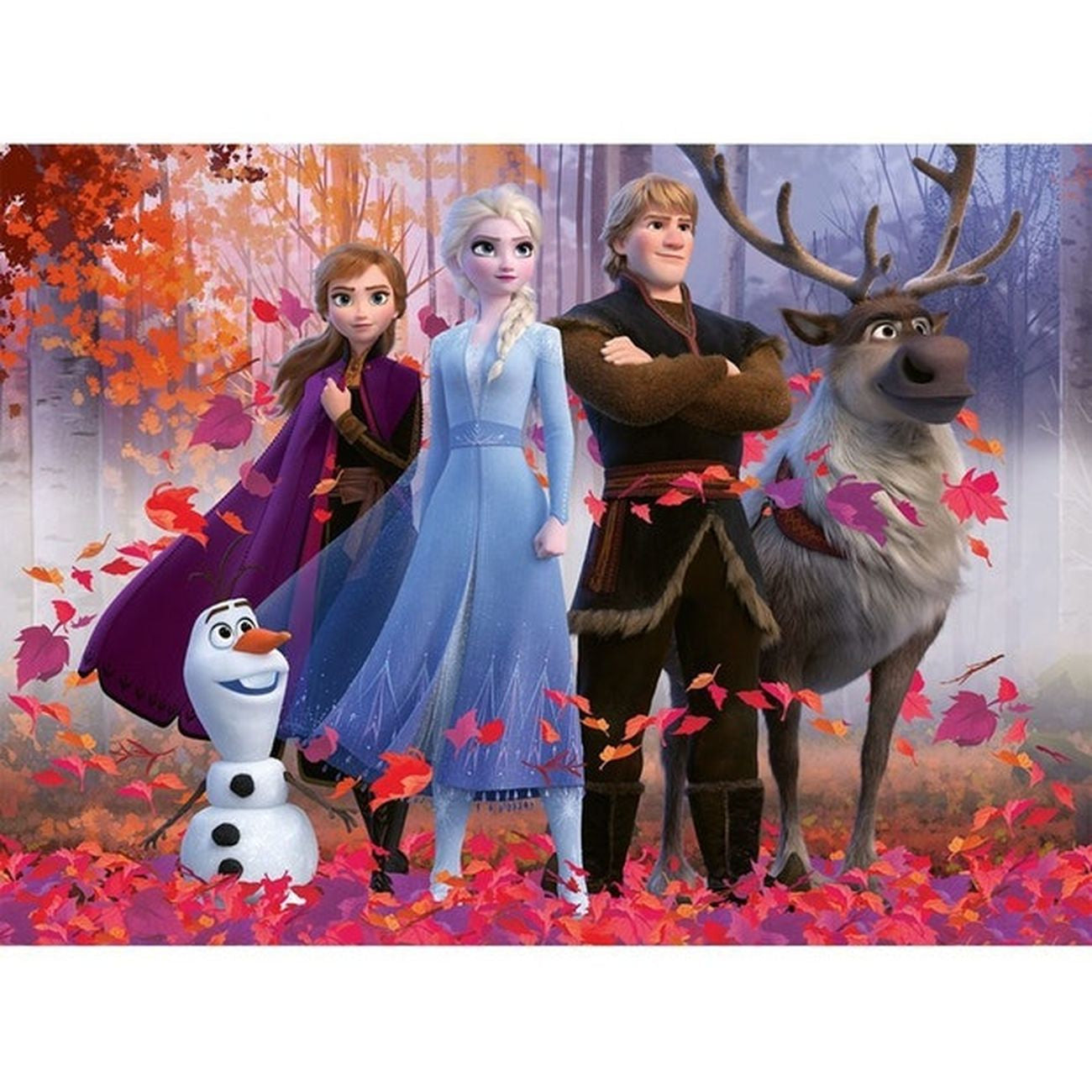 Ravensburger Disney Frozen II Magic Of The Forest XXL Glitter 100 Piece Jigsaw Puzzle - Toyworld NZ