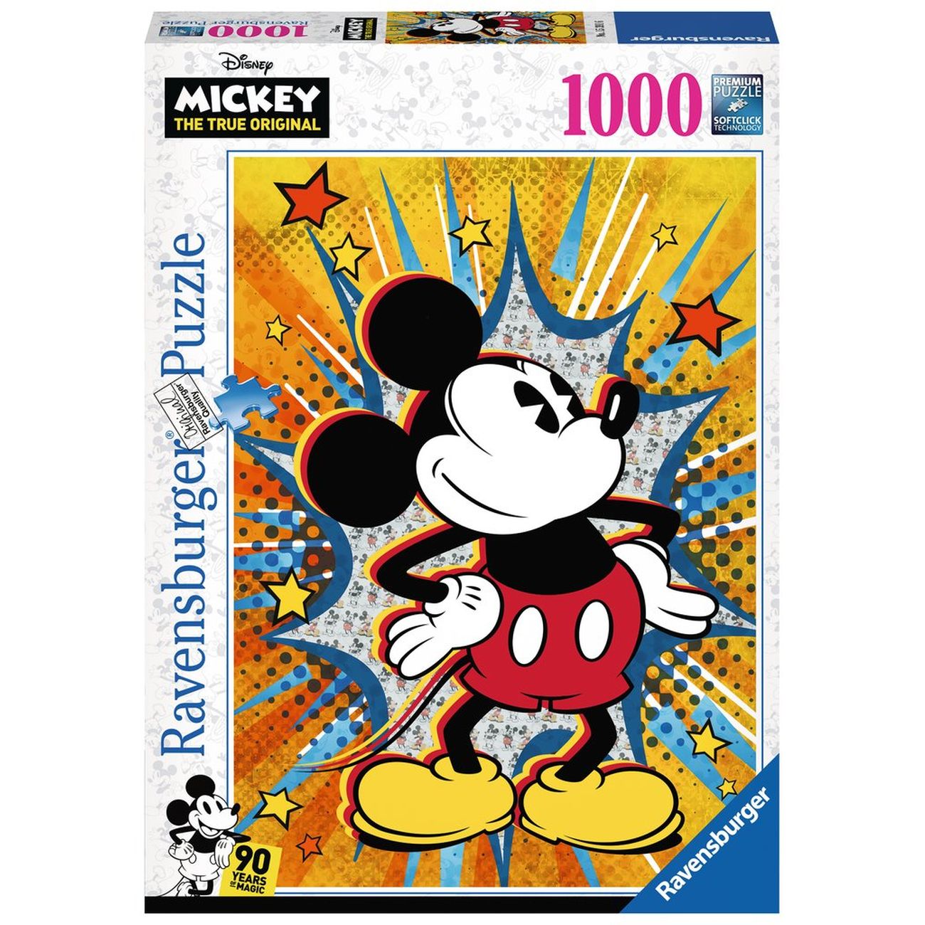 Ravensburger Disney Retro Mickey Mouse 1000 Piece - Toyworld NZ