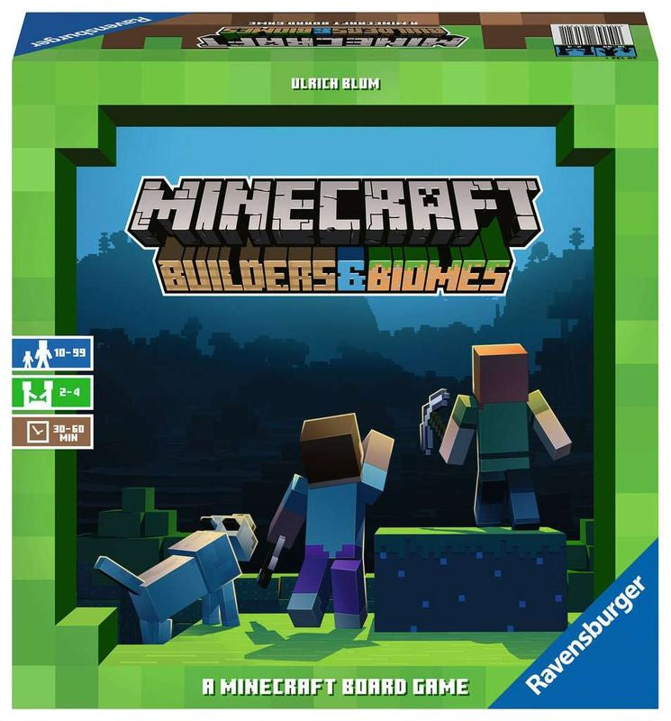 Ravensburger Minecraft Builders & Biomes Board Game - Toyworld NZ