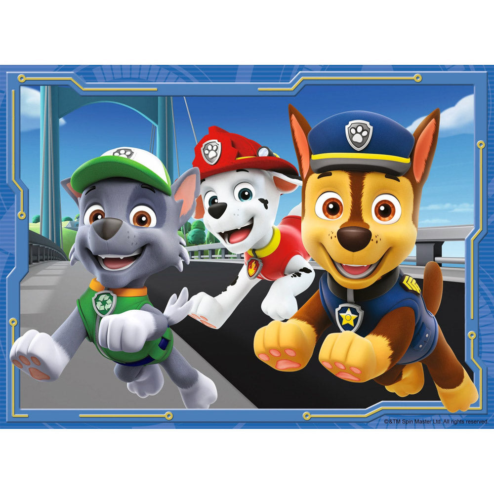 Puzzle number 2, in the Ravensburger Paw Patrol Friends Ready for Adventure 4 In A Box Puzzle
