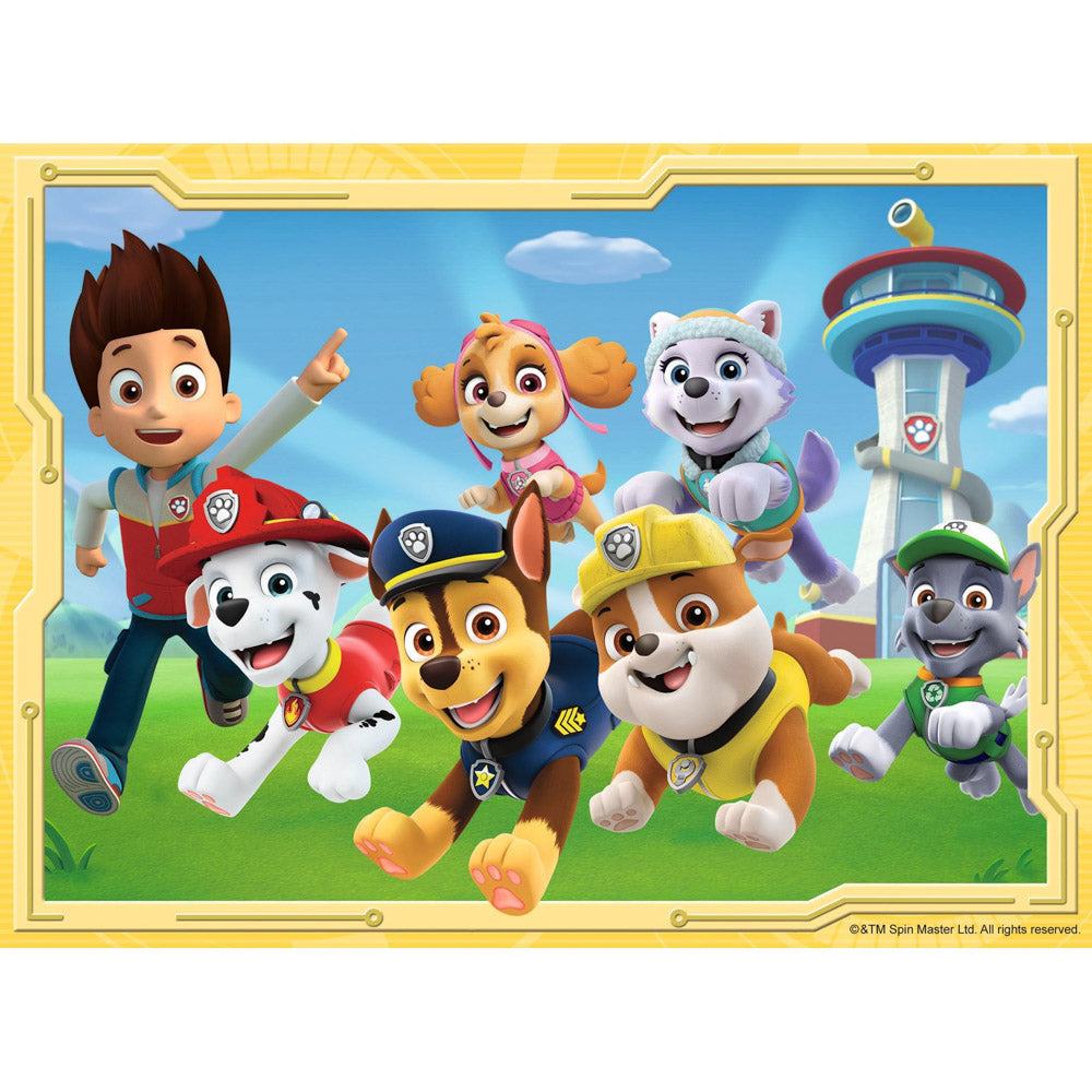 Puzzle number 3, in the Ravensburger Paw Patrol Friends Ready for Adventure 4 In A Box Puzzle