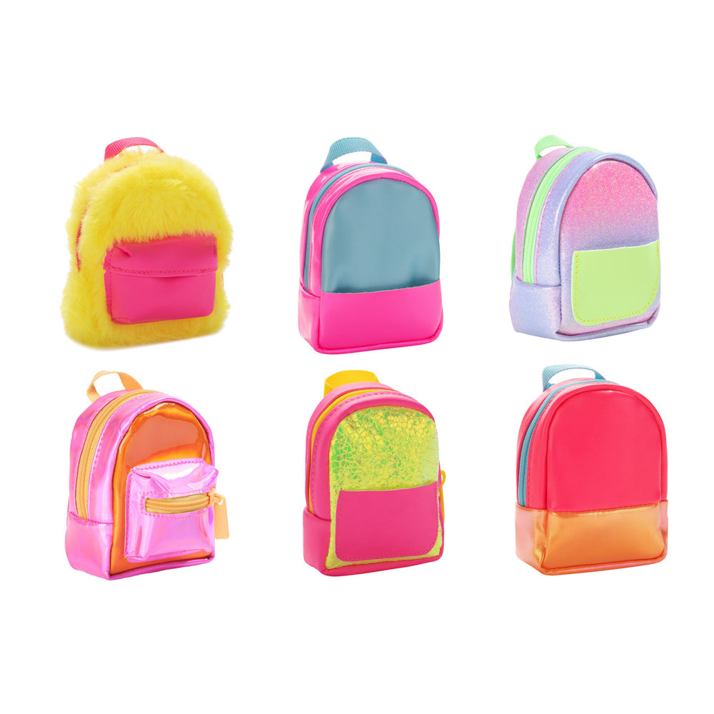 Collect all Real Littles Neon Mini Toy Backpacks - Assorted Styles
