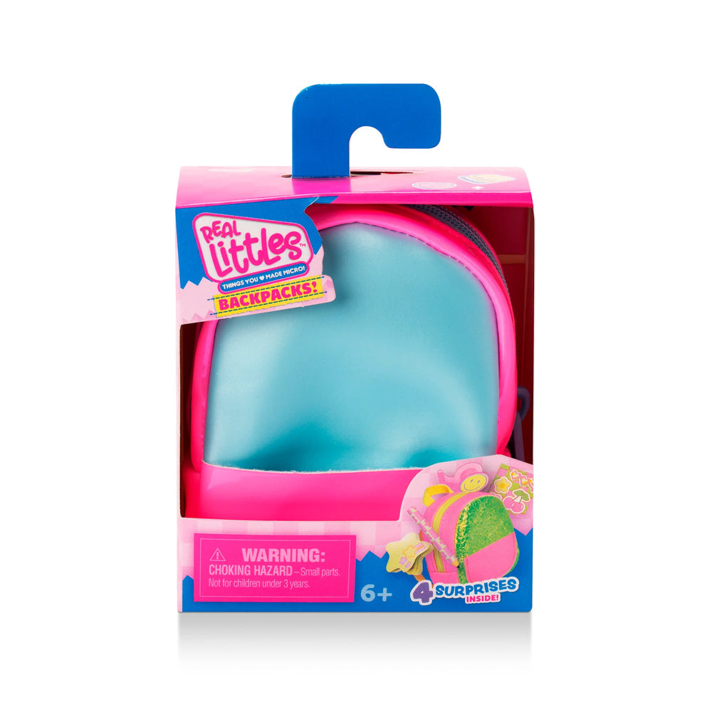 Blue Real Littles Neon Mini Toy Backpack - Assorted Styles