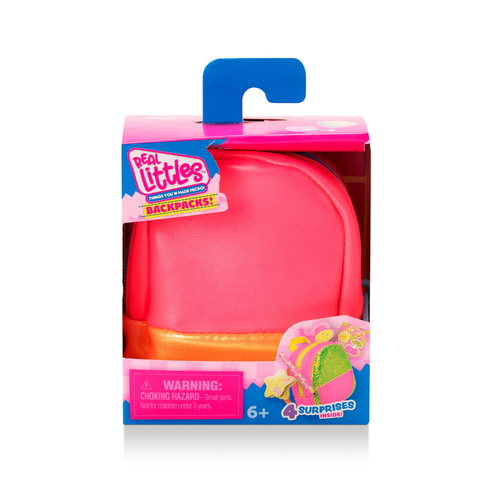 Pink Real Littles Neon Mini Toy Backpack - Assorted Styles