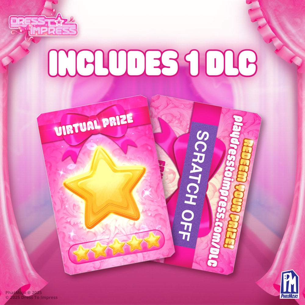 A victual prize is included with Roblox Dress To Impress - Stardust Softie doll
