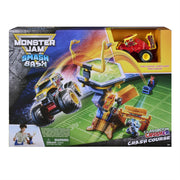 Monster Jam Smash & Bash Classroom Crusher Crash Course Playset