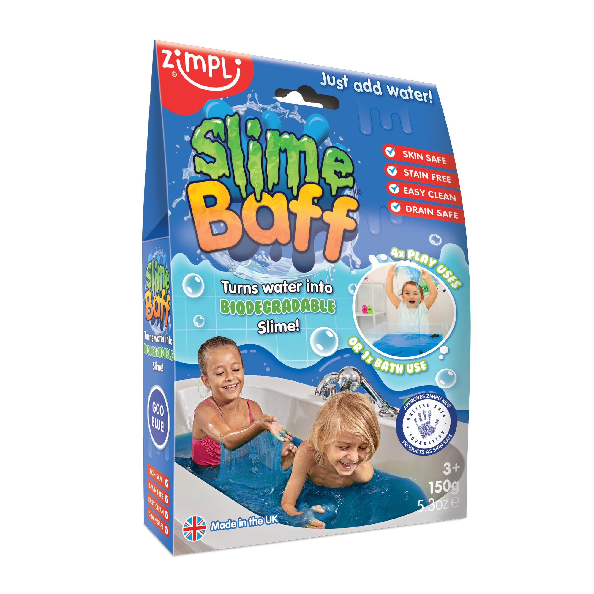 Zimpli Kids Slime Baff Goo Blue