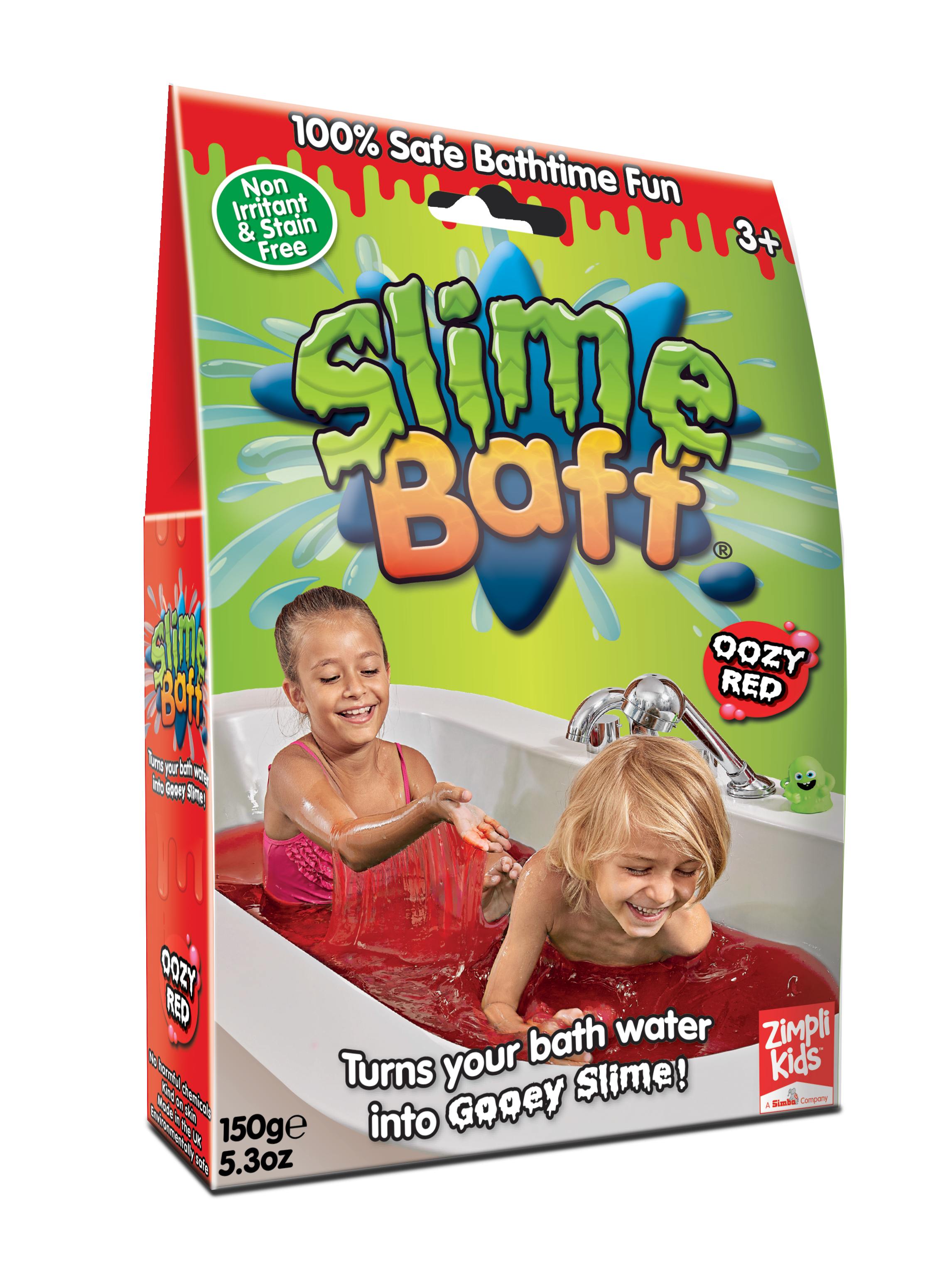 Zimpli Kids Slime Baff Oozy Red