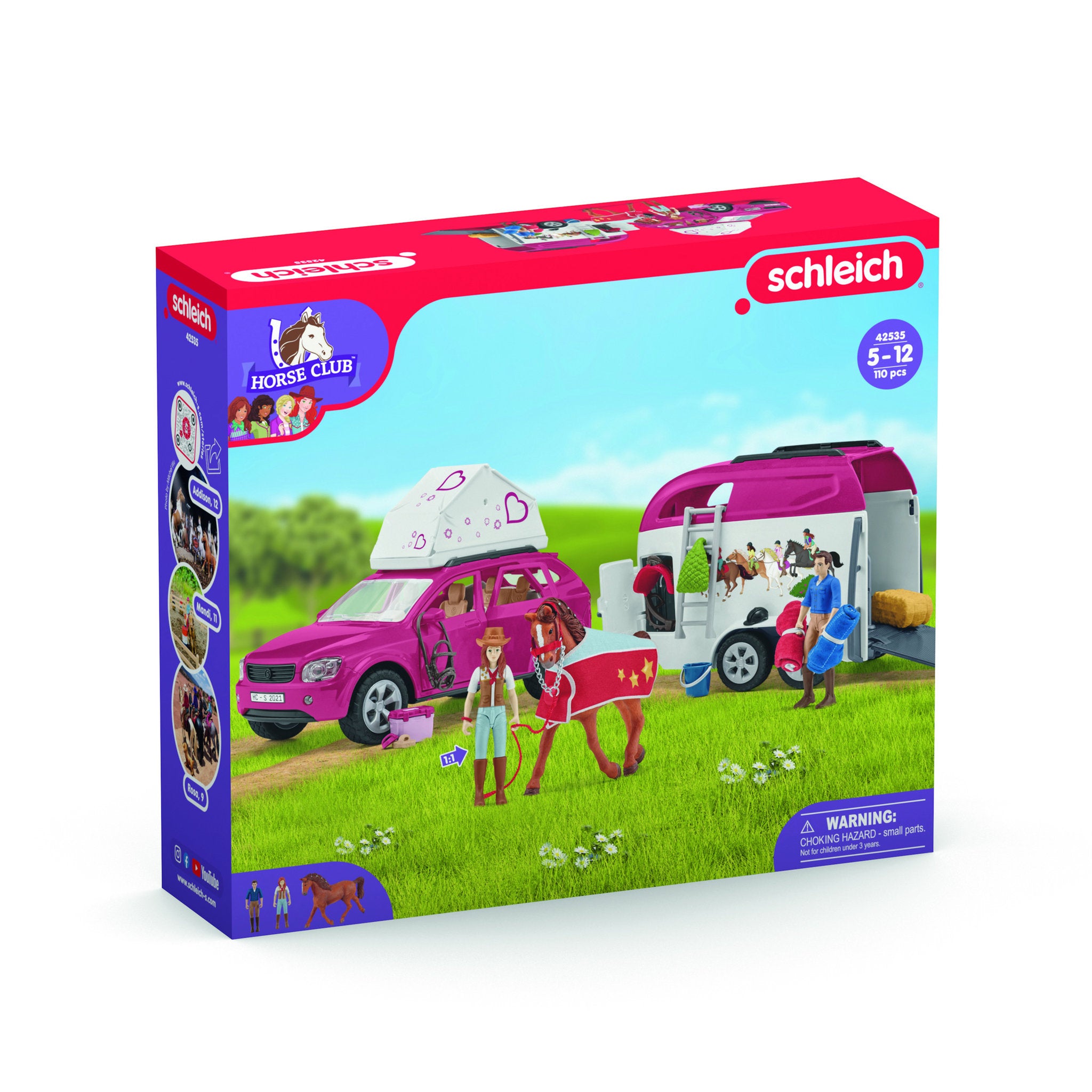 Schleich Horse Club Adventure with Car & Trailer