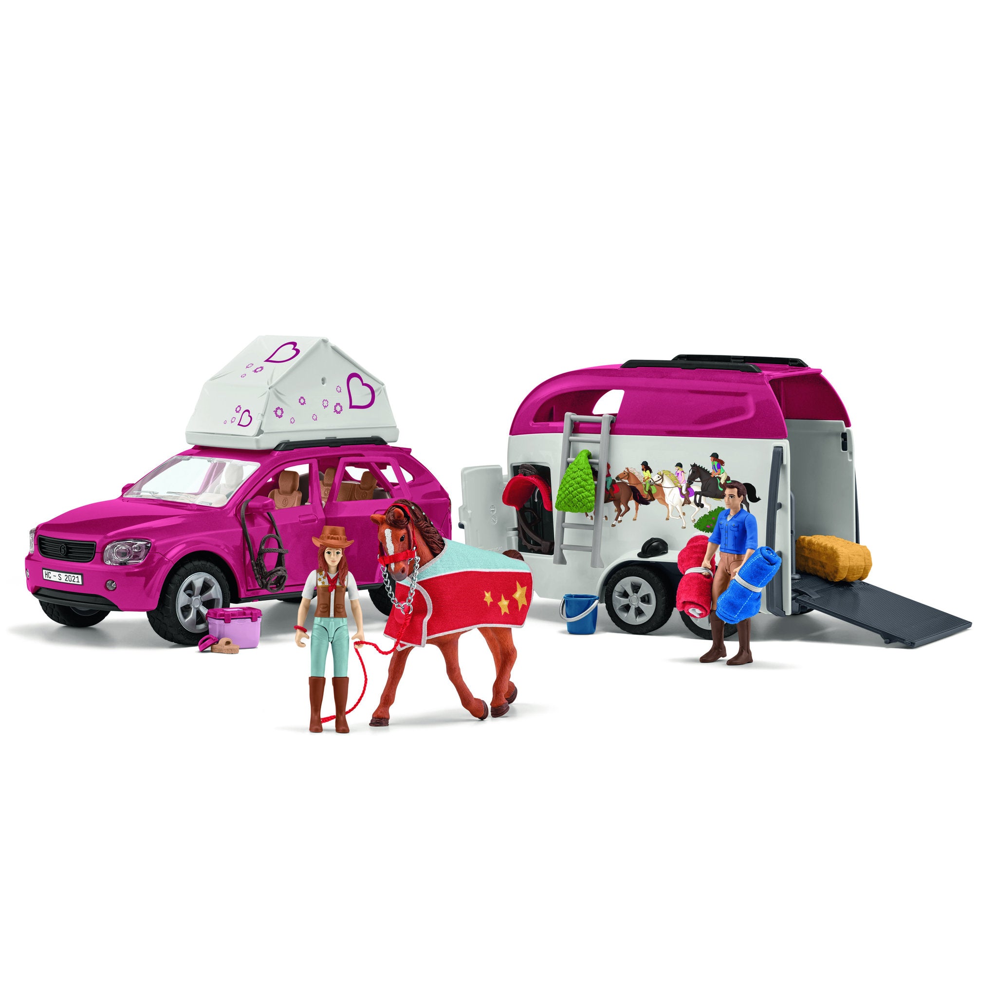 Schleich Horse Club Adventure with Car & Trailer