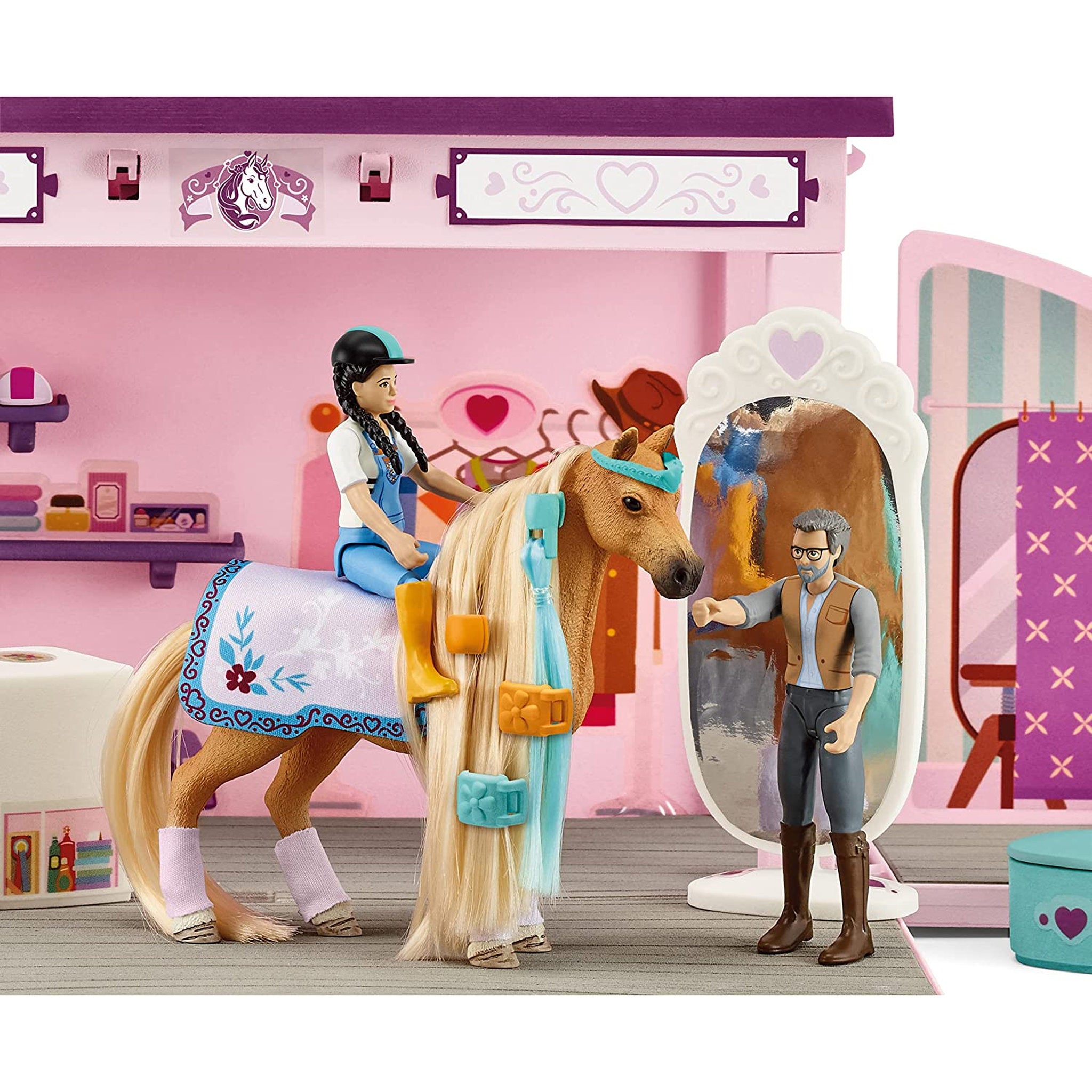 Schleich Horse Club Pop-Up Boutique Set