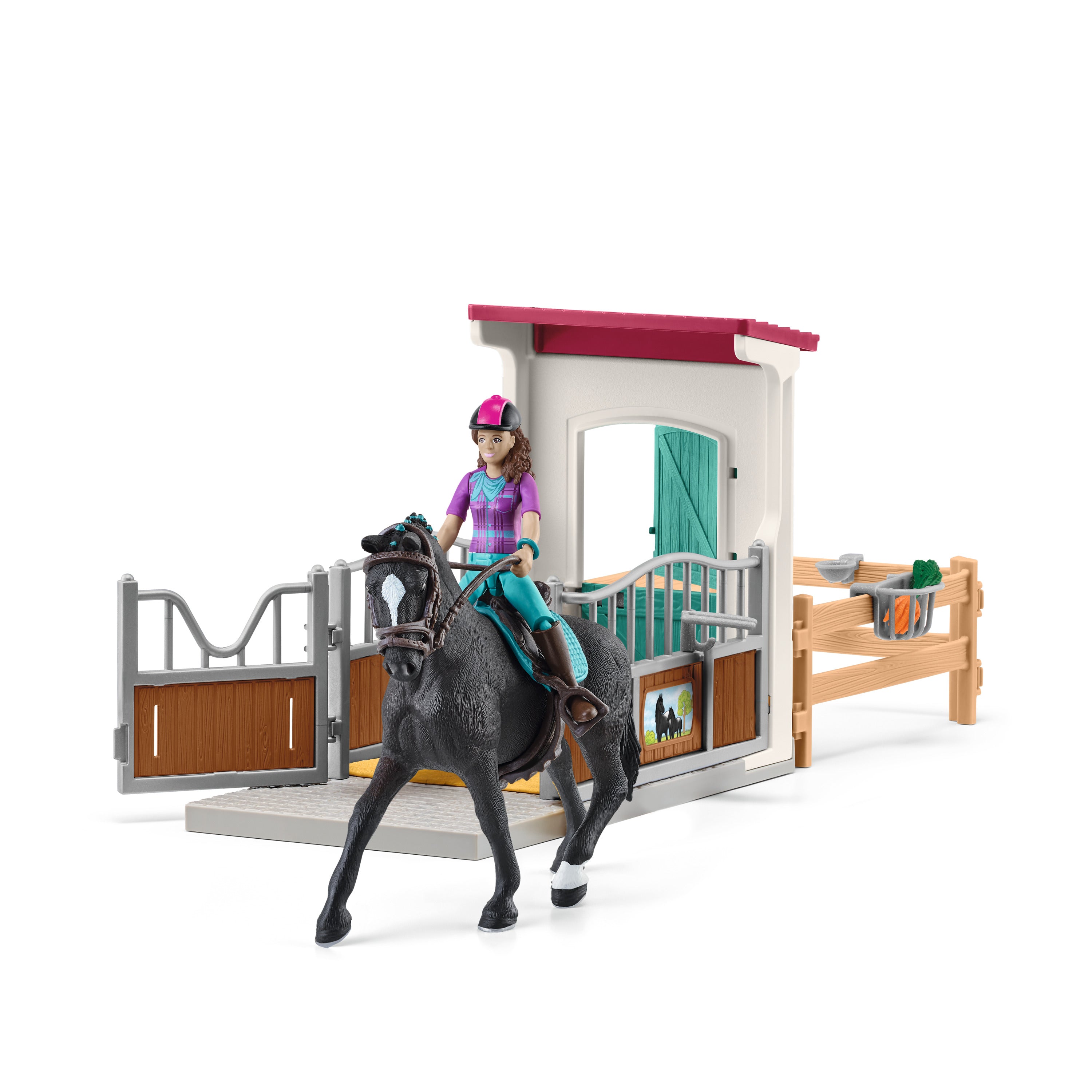 Schleich Horse Box With Lisa & Storm