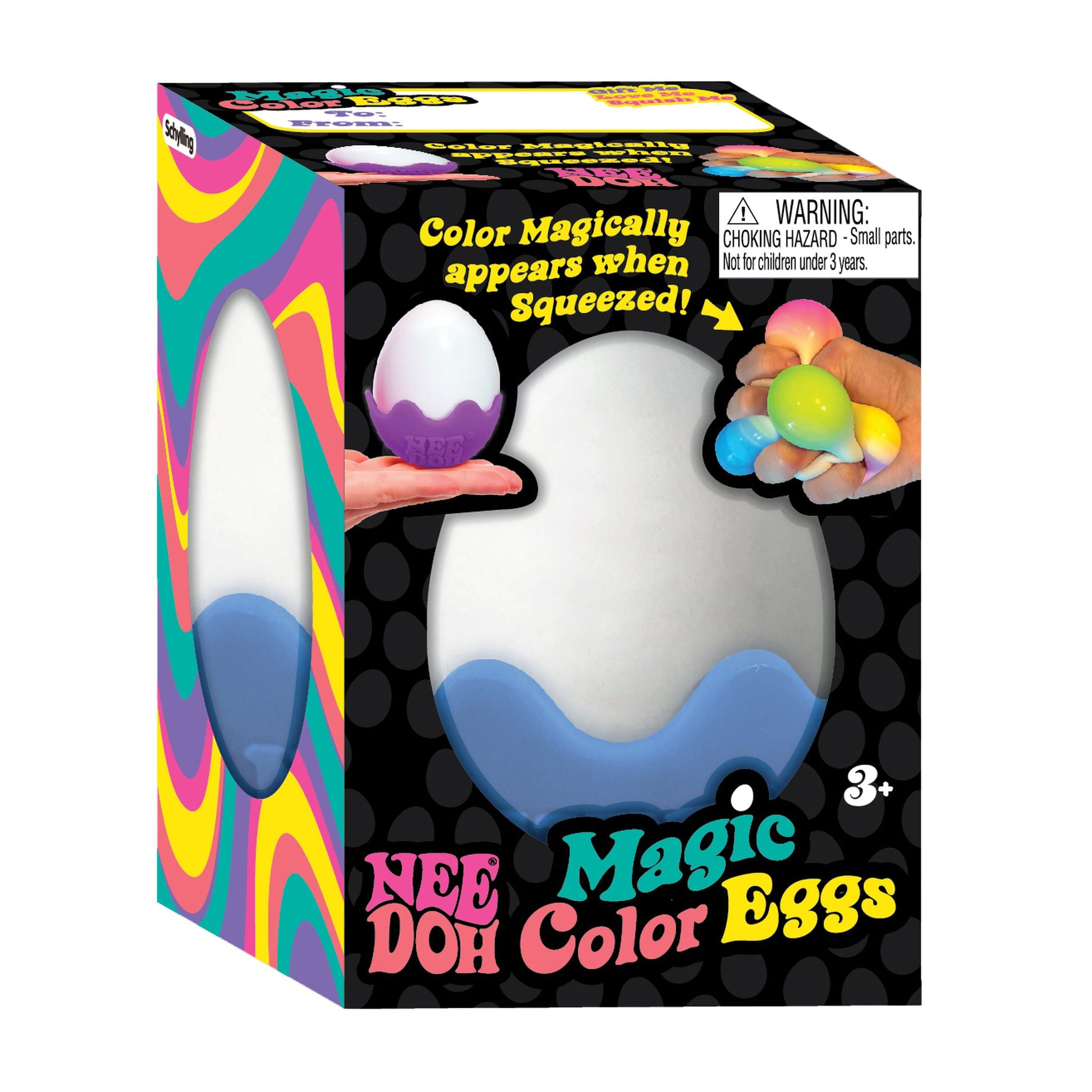 NeeDoh Magic Colour Egg Assorted Styles